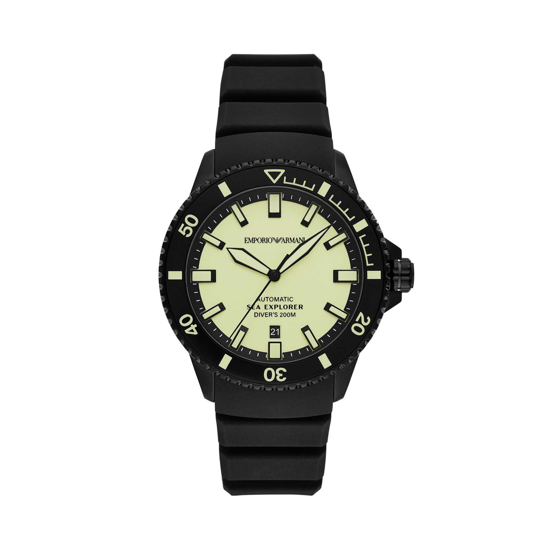 Sat Emporio Armani Sea Explorer AR60085 Crna