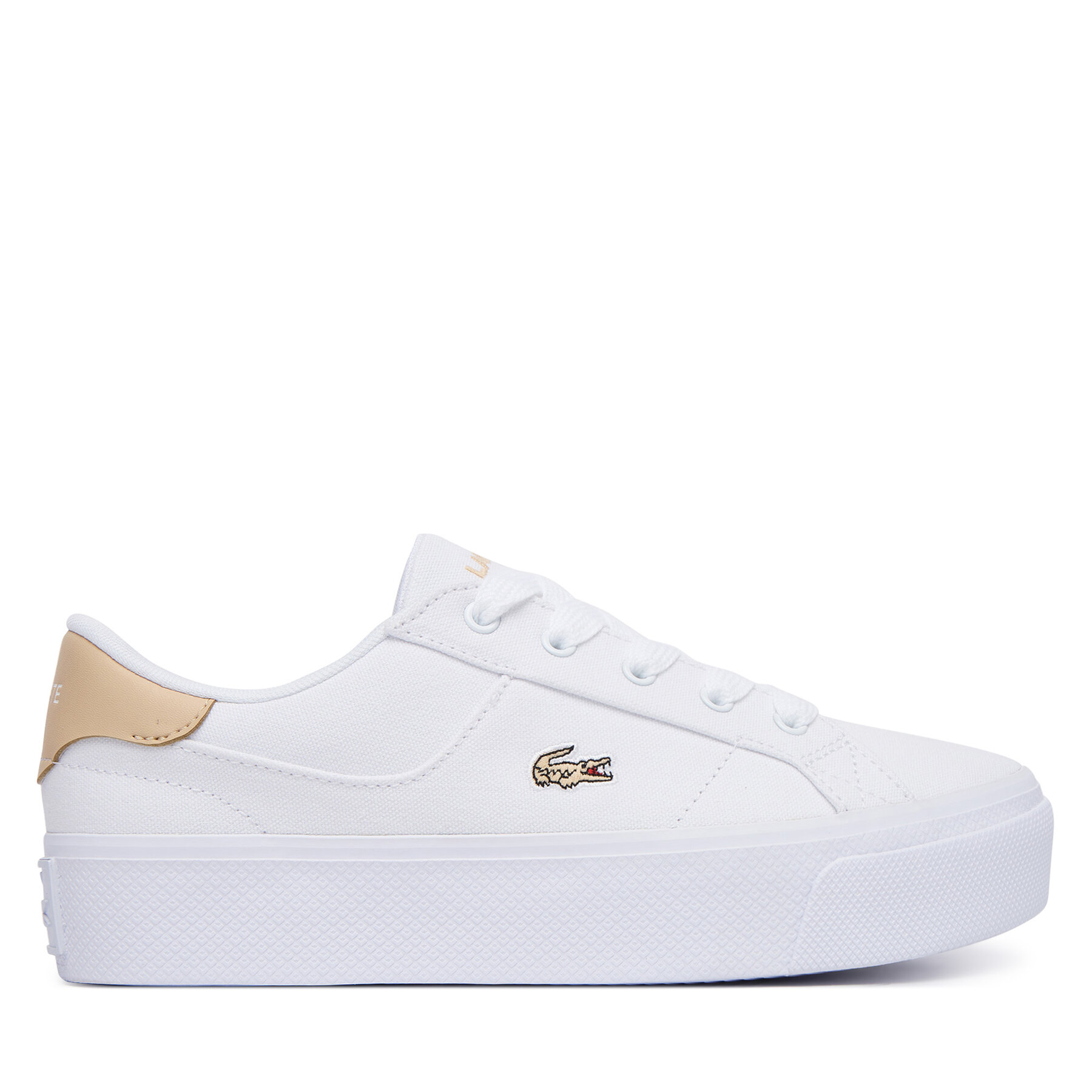 Αθλητικά Lacoste 51CFA0042 83J Λευκό