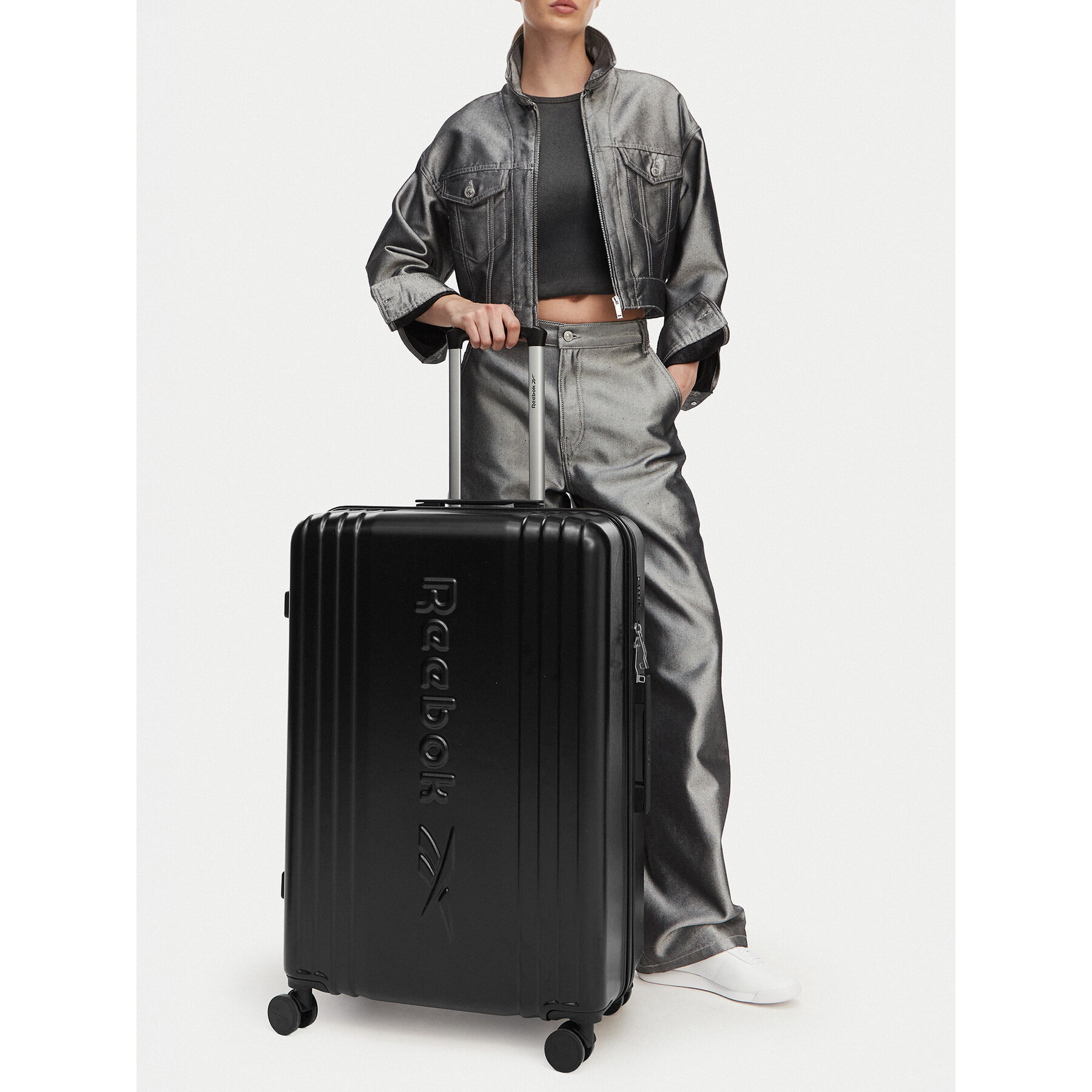 Valiză mare Reebok CEO-RBK-WAL-010-10-CCC-L BLACK Negru
