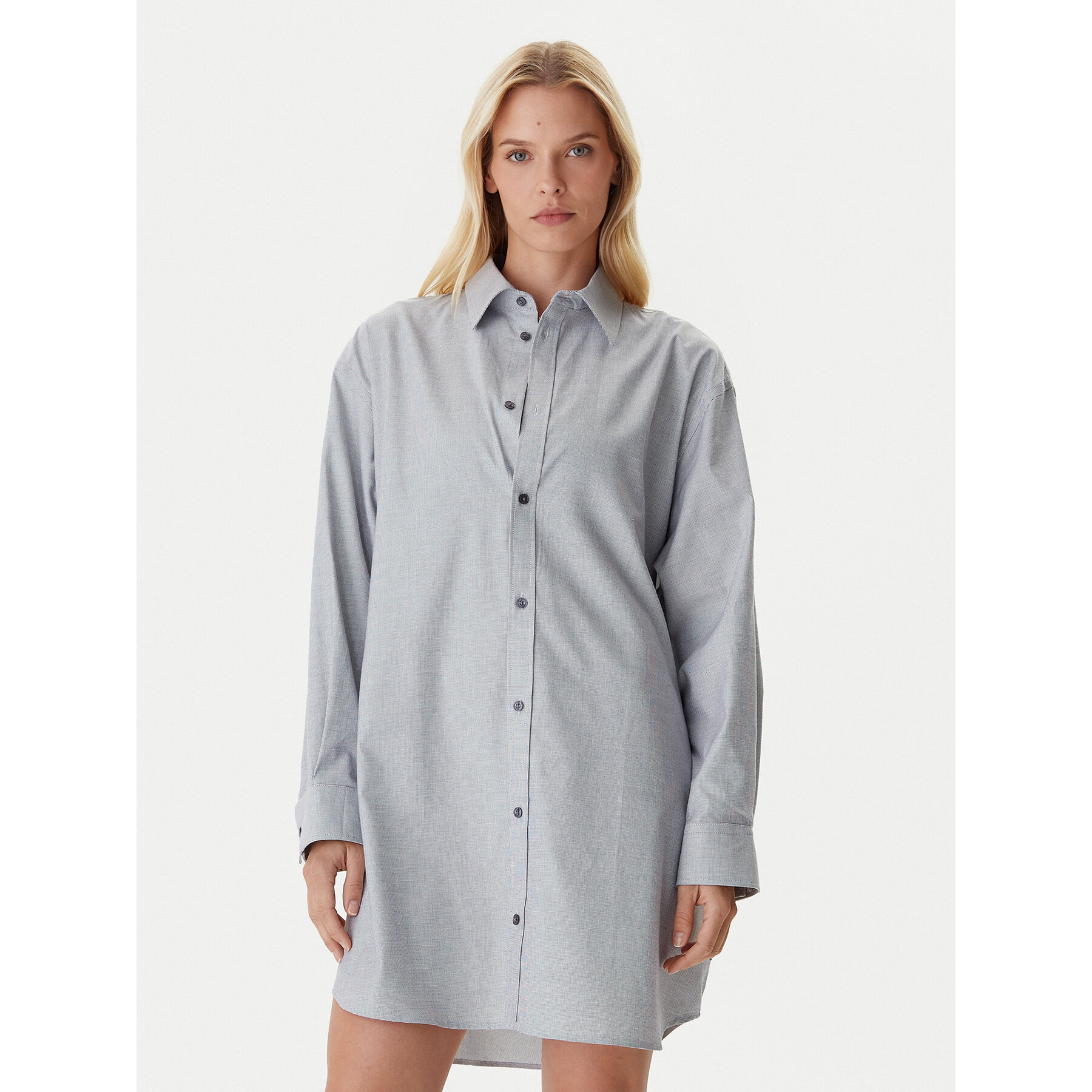 G-Star Raw Hemdkleid D26979-C290 Blau Oversize