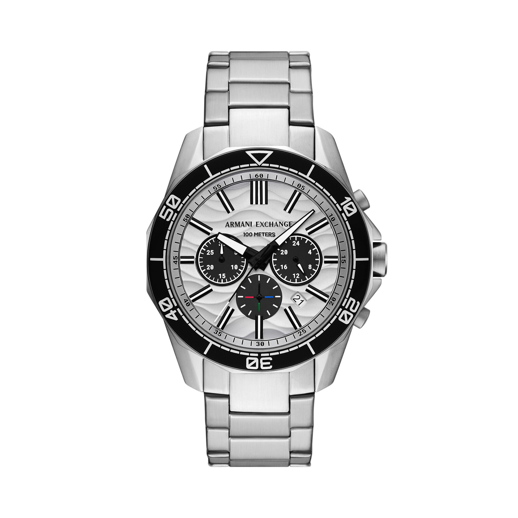 Ročna ura Armani Exchange Spencer AX1969 Srebrna