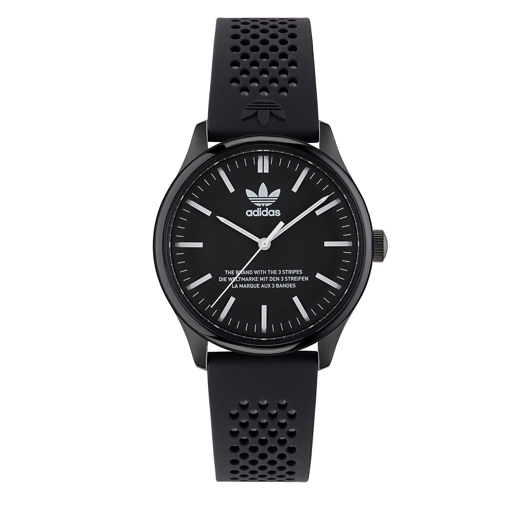 Ρολόι adidas Originals Code One Ceramic Watch AOSY23031 Μαύρο