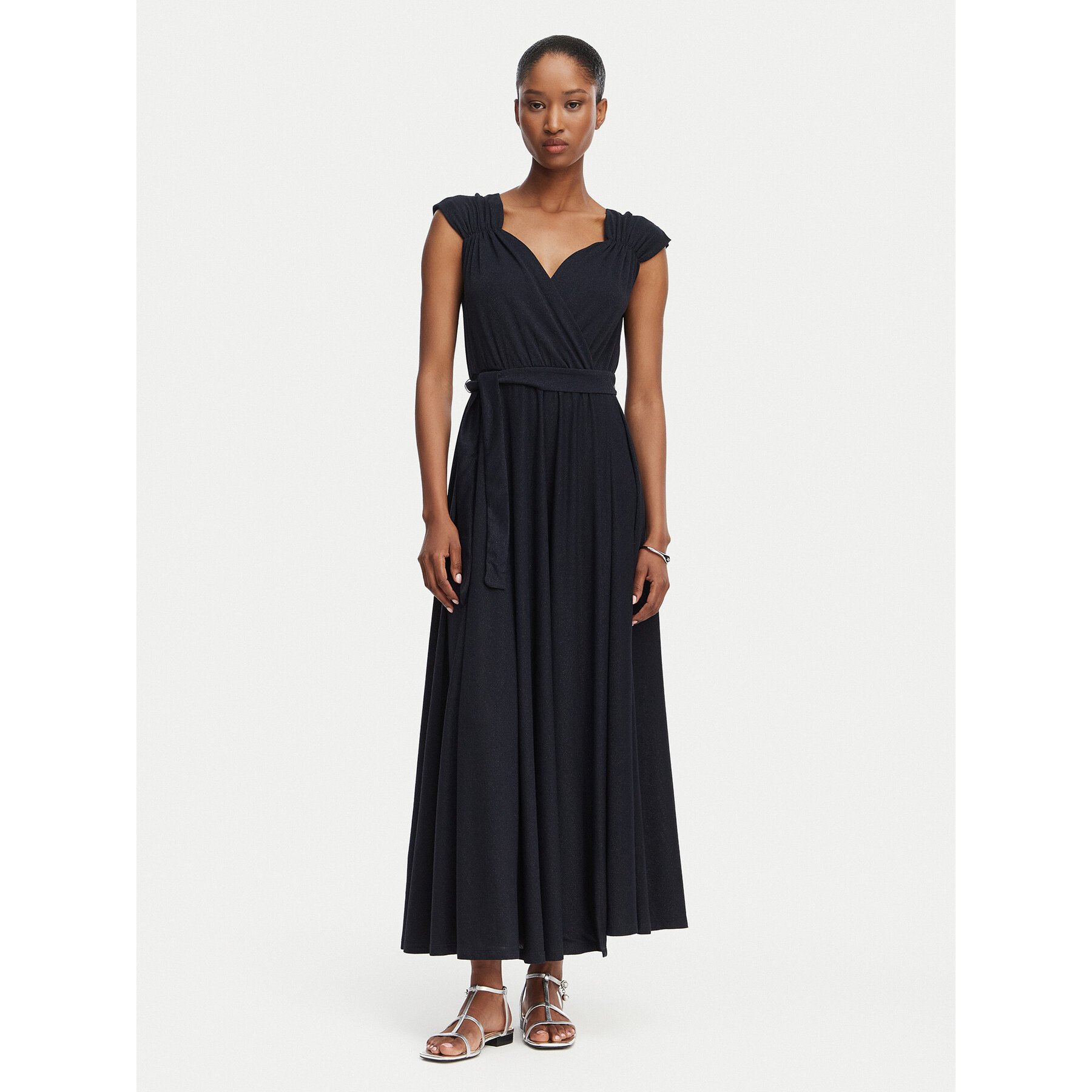 Marella Coctailkleid Emme by Marella Rollio 2615621062 Dunkelblau Regular Fit