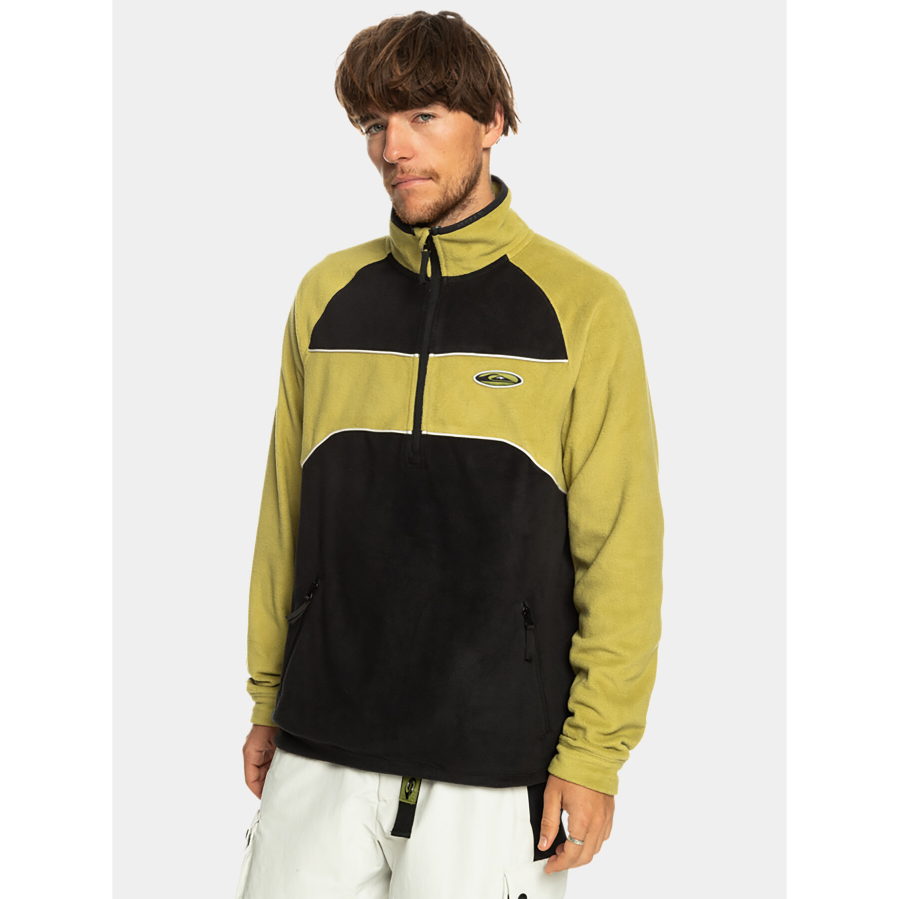 Quiksilver Fleecejacke Powder Chaser H Otlr EQYFT04782 Schwarz Regular Fit
