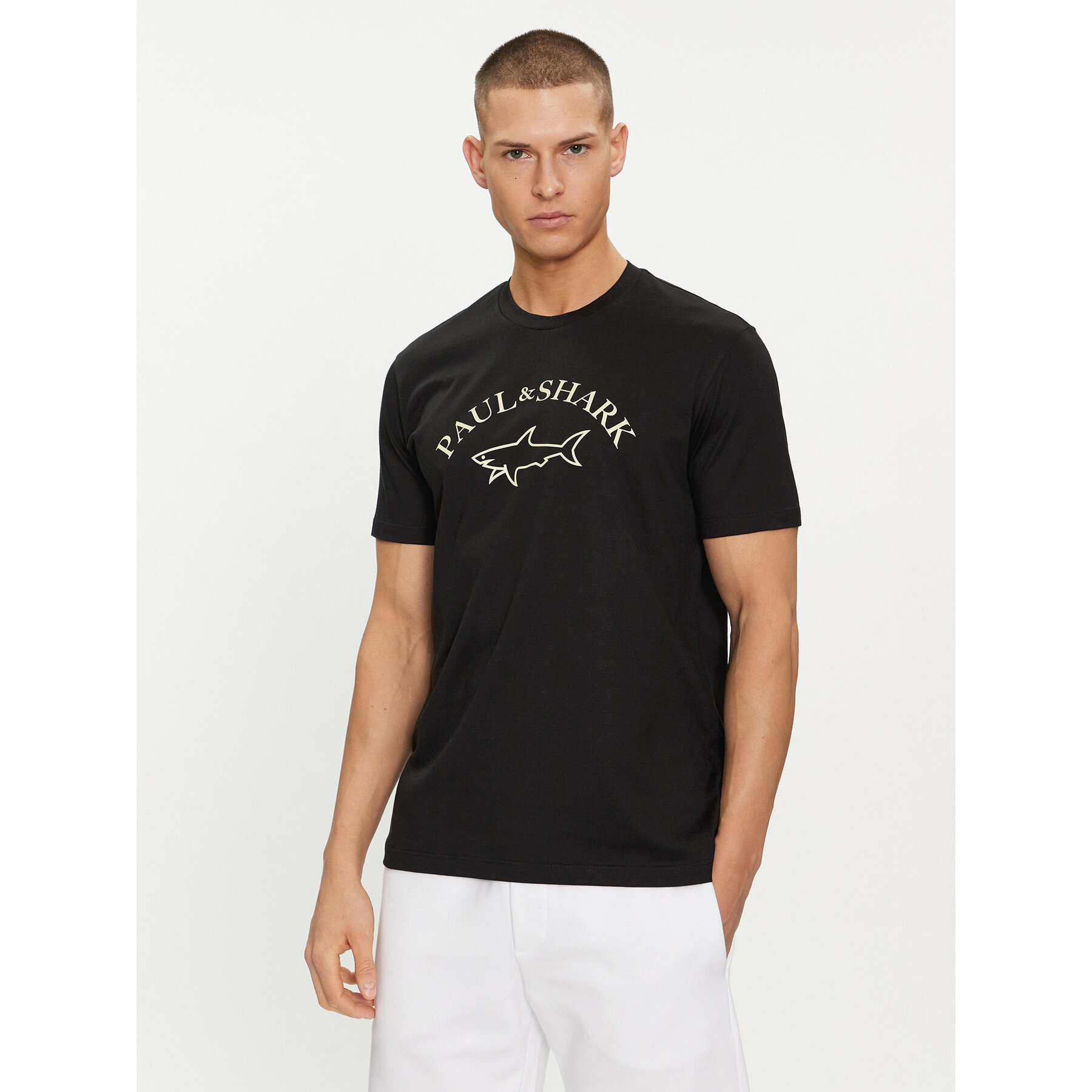 Paul&Shark T-Shirt 24411032 Μαύρο Regular Fit