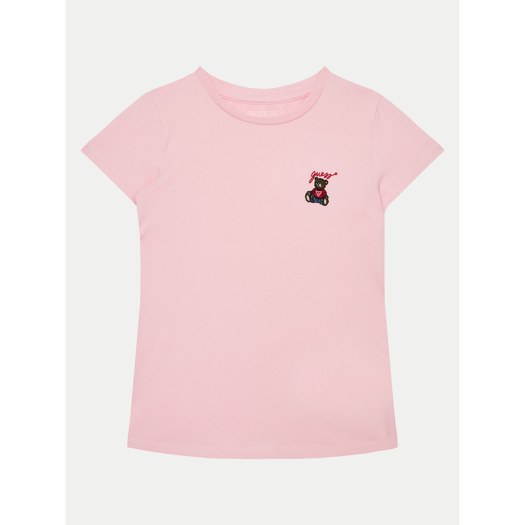 Guess T-Shirt J5RI44 J1314 Ροζ Regular Fit