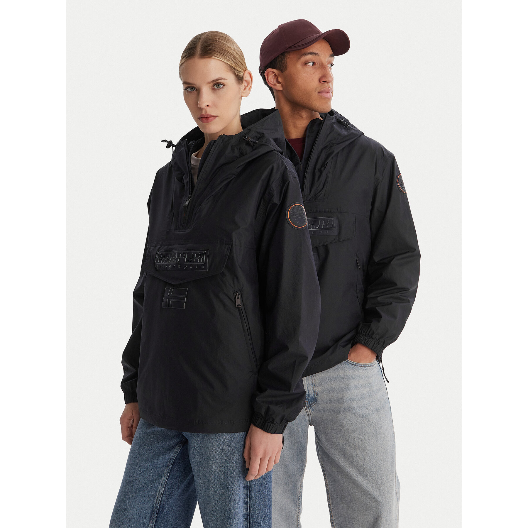 Napapijri Anorak RF Next WB NP0A4FI3 Dunkelblau Loose Fit