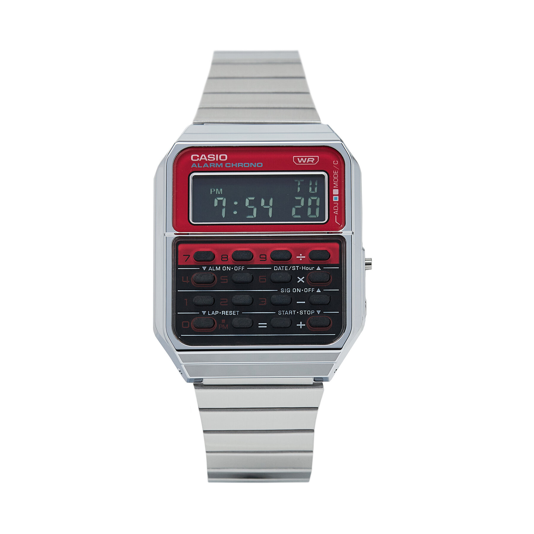Ročna ura Casio Vintage CA-500WE-4BEF Srebrna