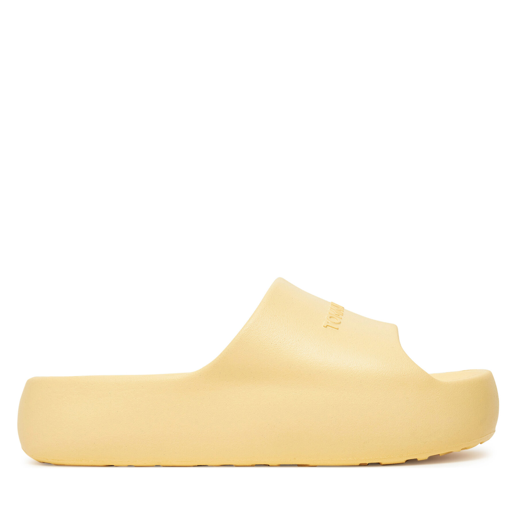 Iešļūcenes Tommy Jeans Tjw Chunky Pool Slide Ess EN0EN02879 Dzeltens