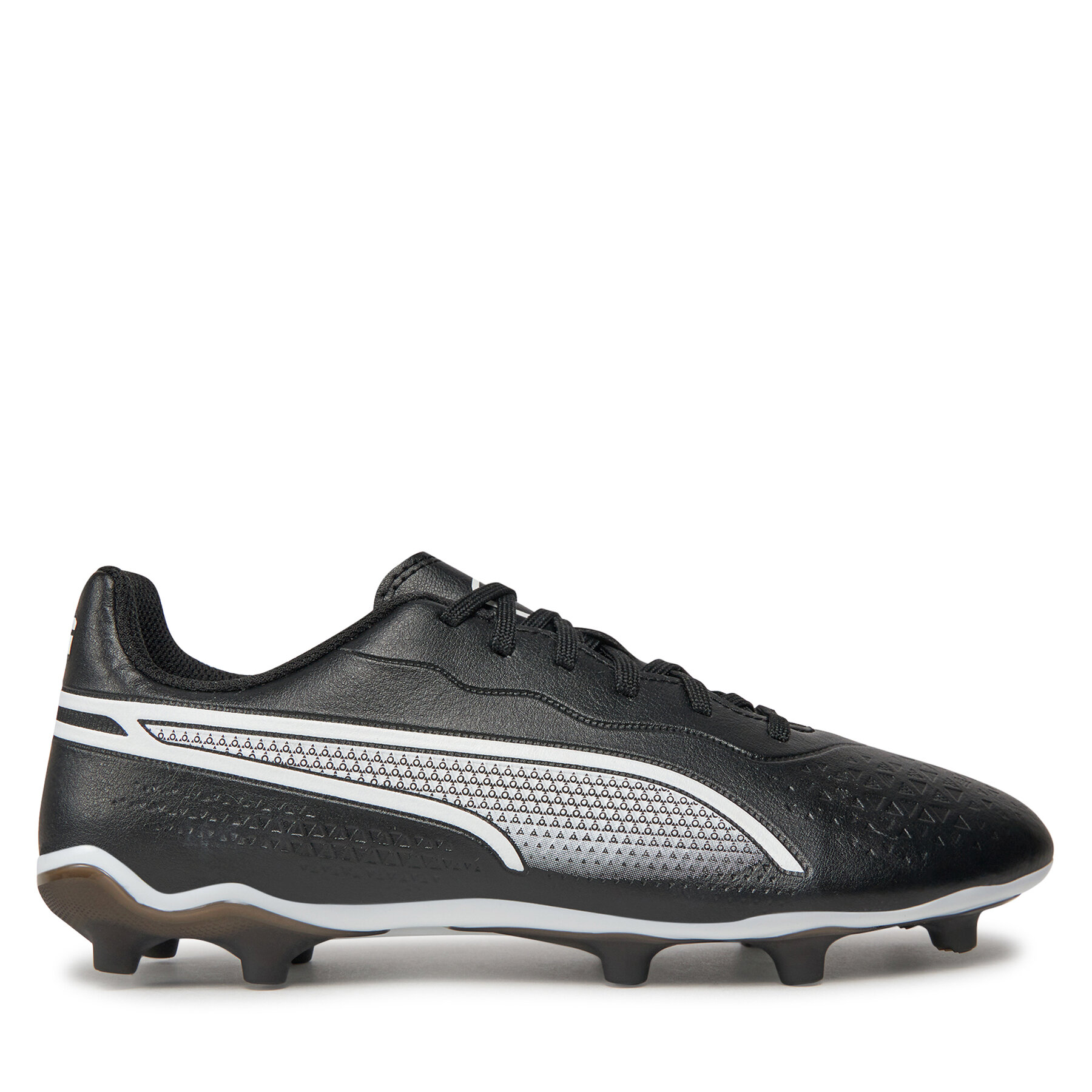 Ποδοσφαιρικά Παπούτσια Puma King Match Fg/Ag Jr 107573 01 Μαύρο
