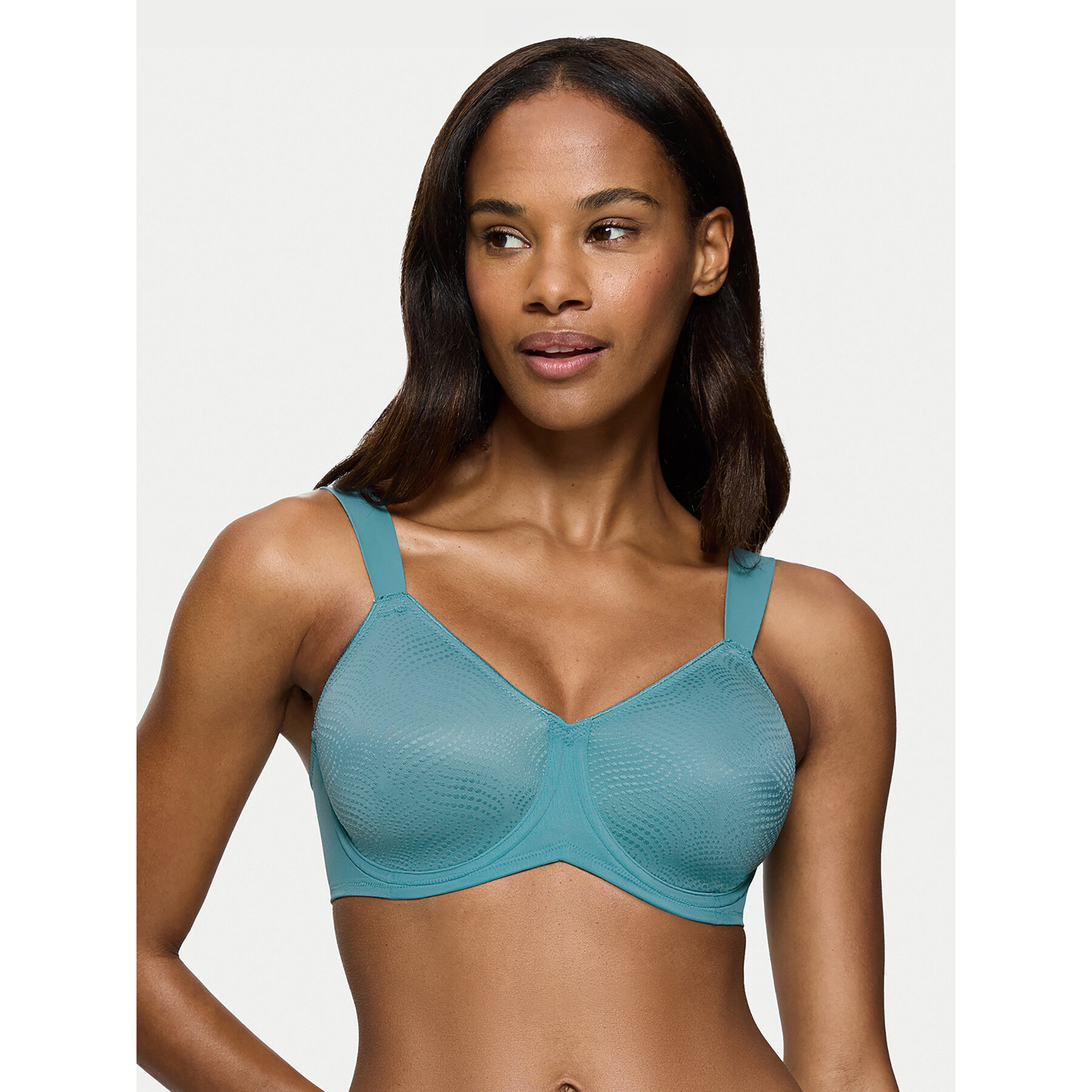 Triumph Reggiseno con ferretto Essential 10219713 Turchese