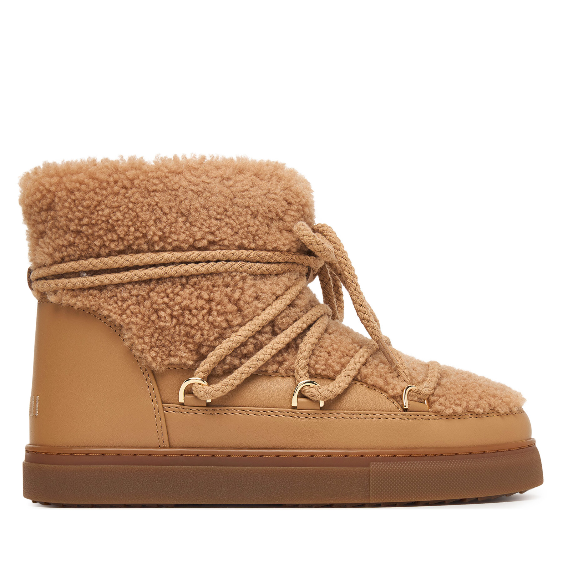 Inuikii Μπότες Χιονιού Inuikii Full Leather 1001.003.0282 Μπεζ