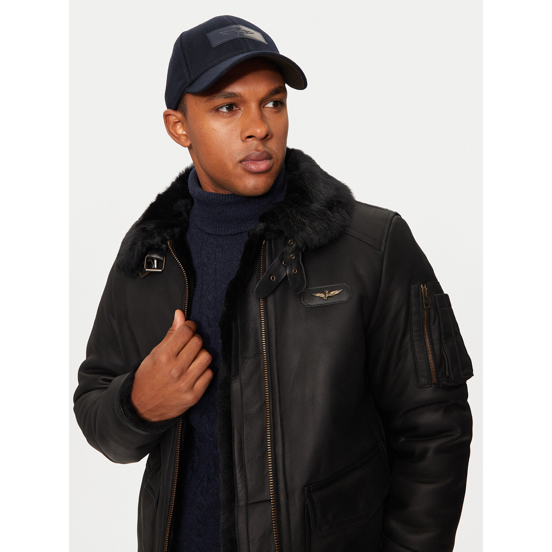 Gorra con visera Aeronautica Militare 242HA1147CT2333 Azul marino