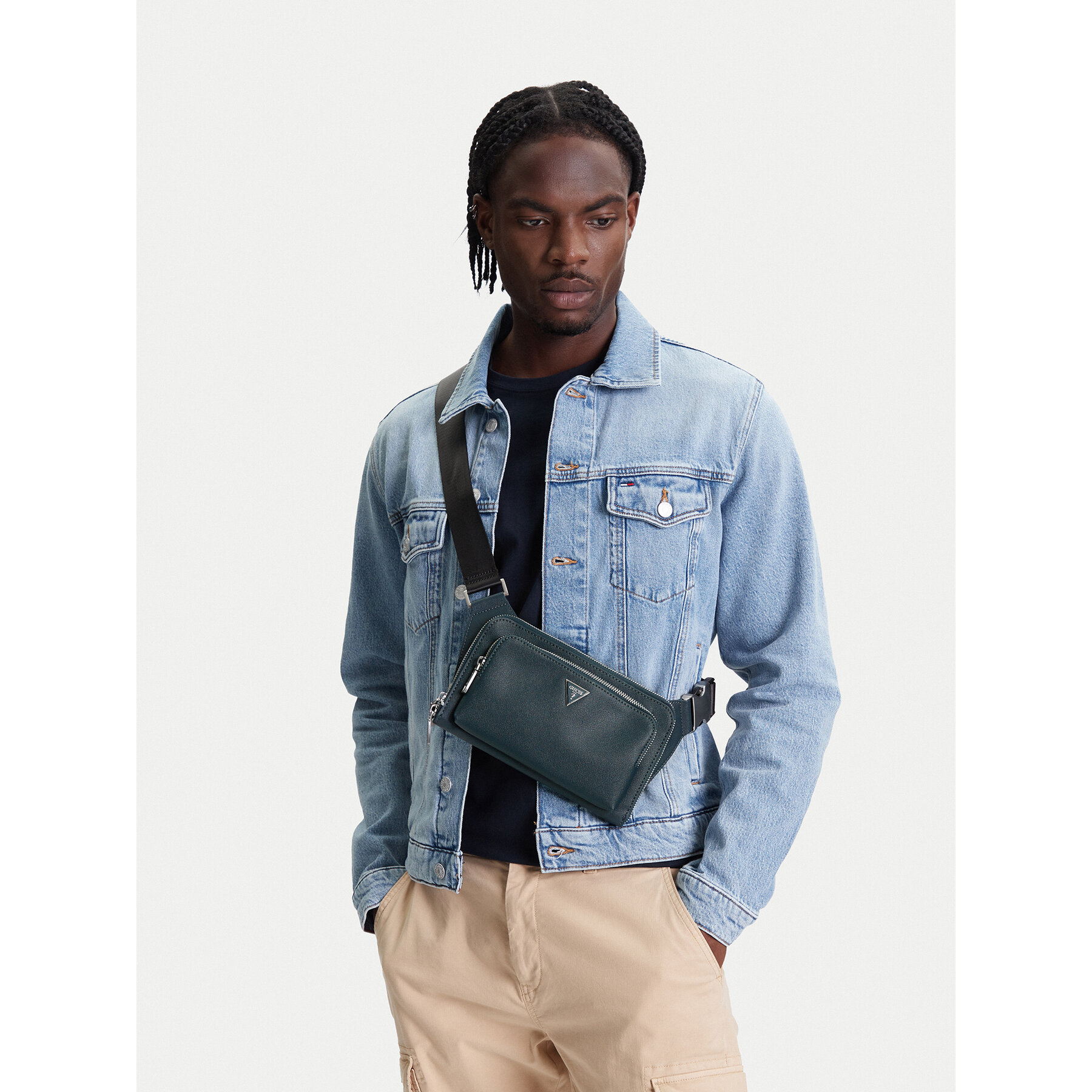 Чанта за кръст﻿ Guess HMMISA P5214 Зелен