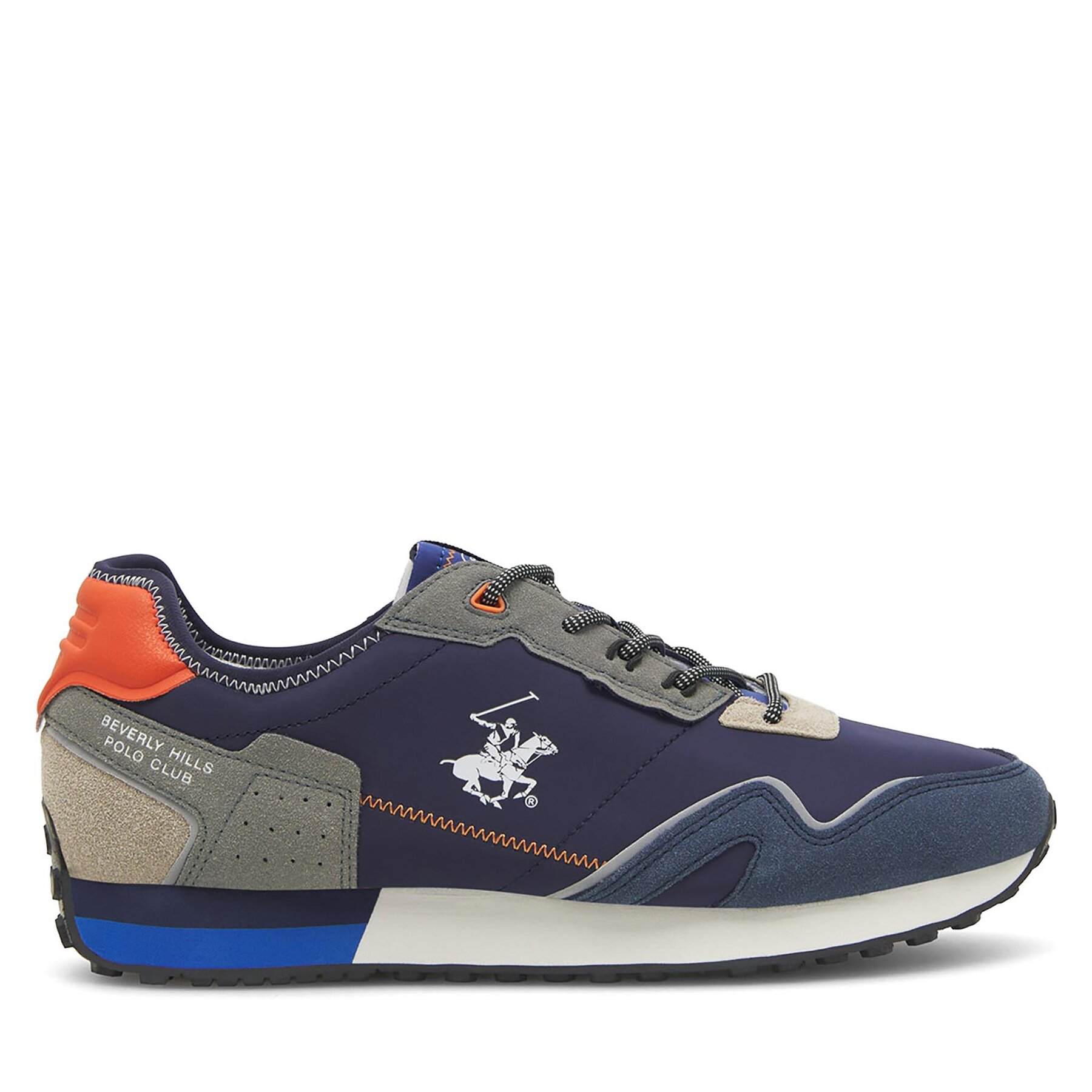 Sneakersy Beverly Hills Polo Club SPORTMAX-01 Tmavomodrá