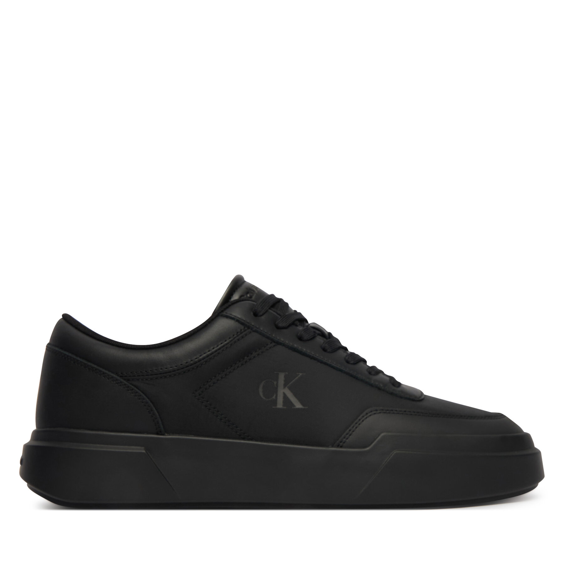 Сникърси Calvin Klein Chunky Cups Laceup Oxf Mix Mat HM0HM02326 Черен