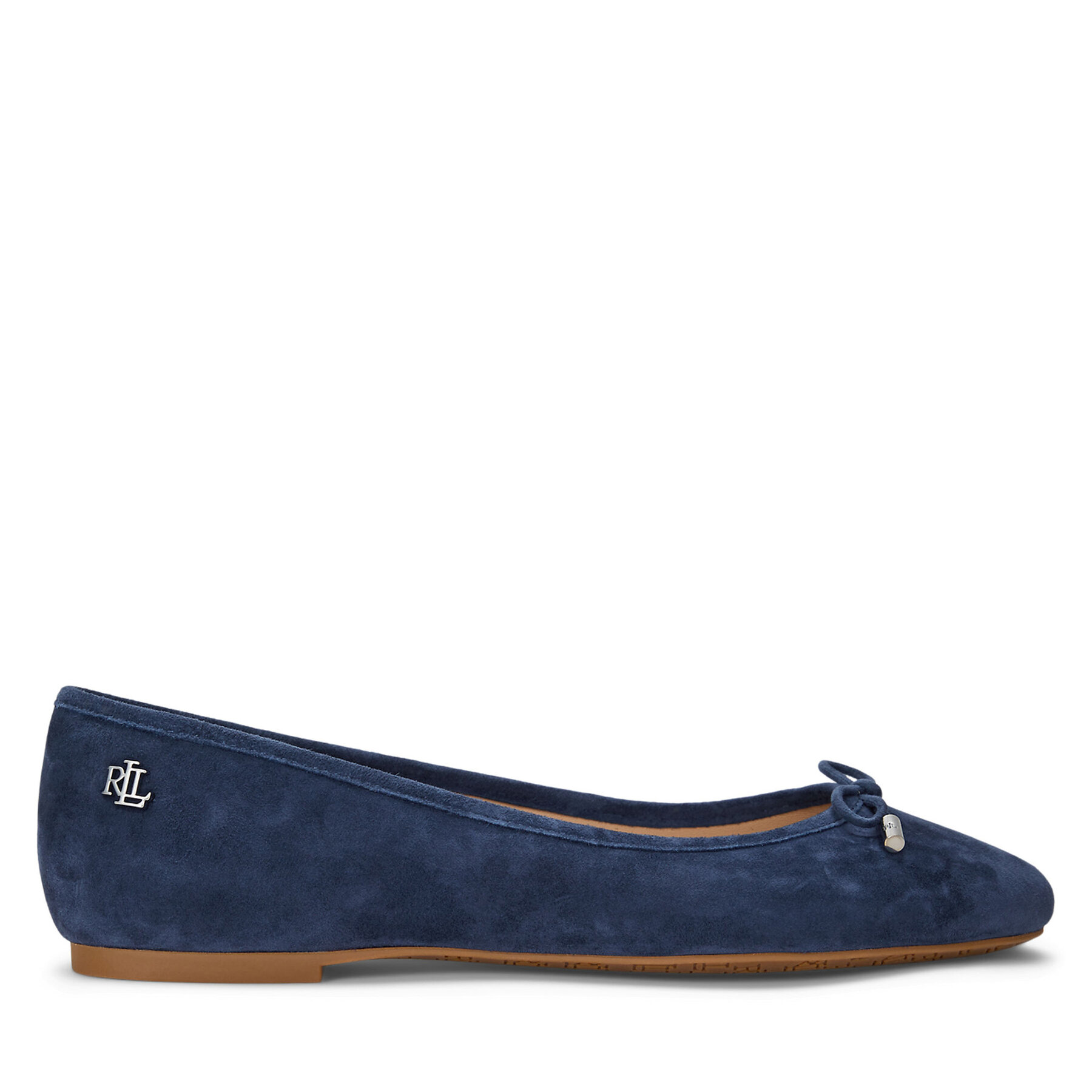 Damen Ballerinas LAUREN RALPH LAUREN, Schuhgröße 37, Dunkelblau, 802943066003