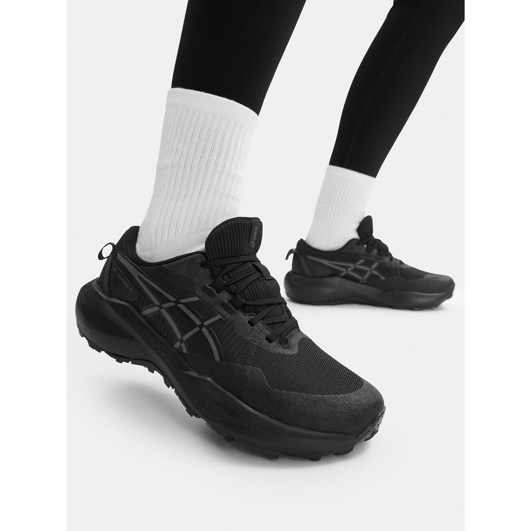 Tenisice za trčanje Asics Gel-Venture 11 1012B933 Crna