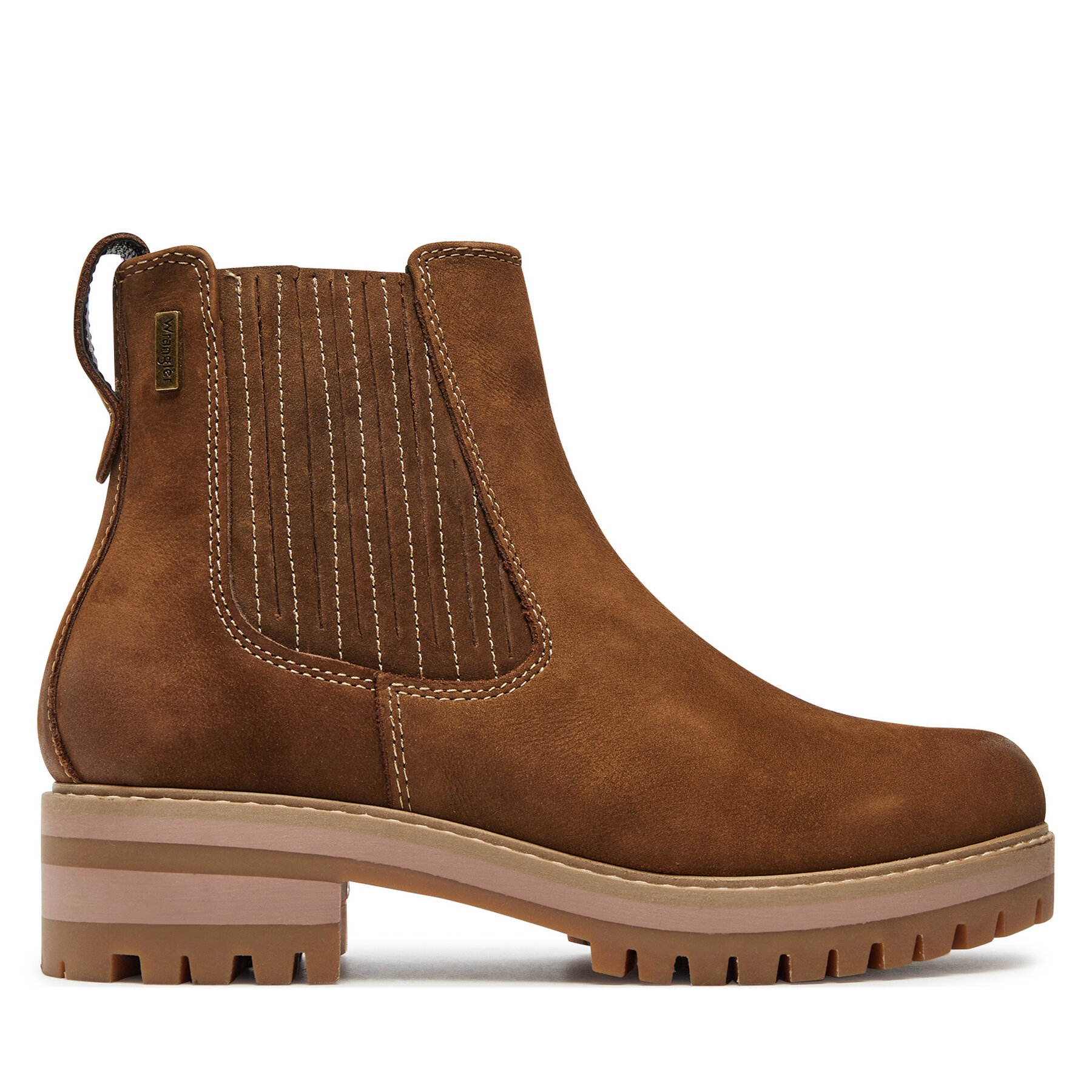 Боти тип челси Wrangler Callie Women Mid 20243073 Кафяв