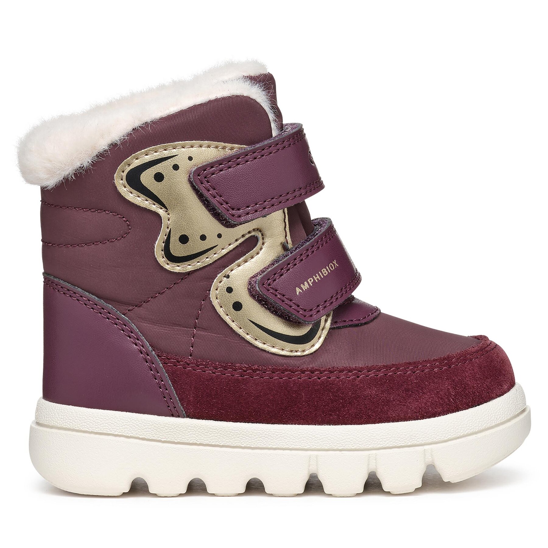 Čižmy Geox B Willaboom Girl B A B365AA 0FU22 C8290 M Fialová
