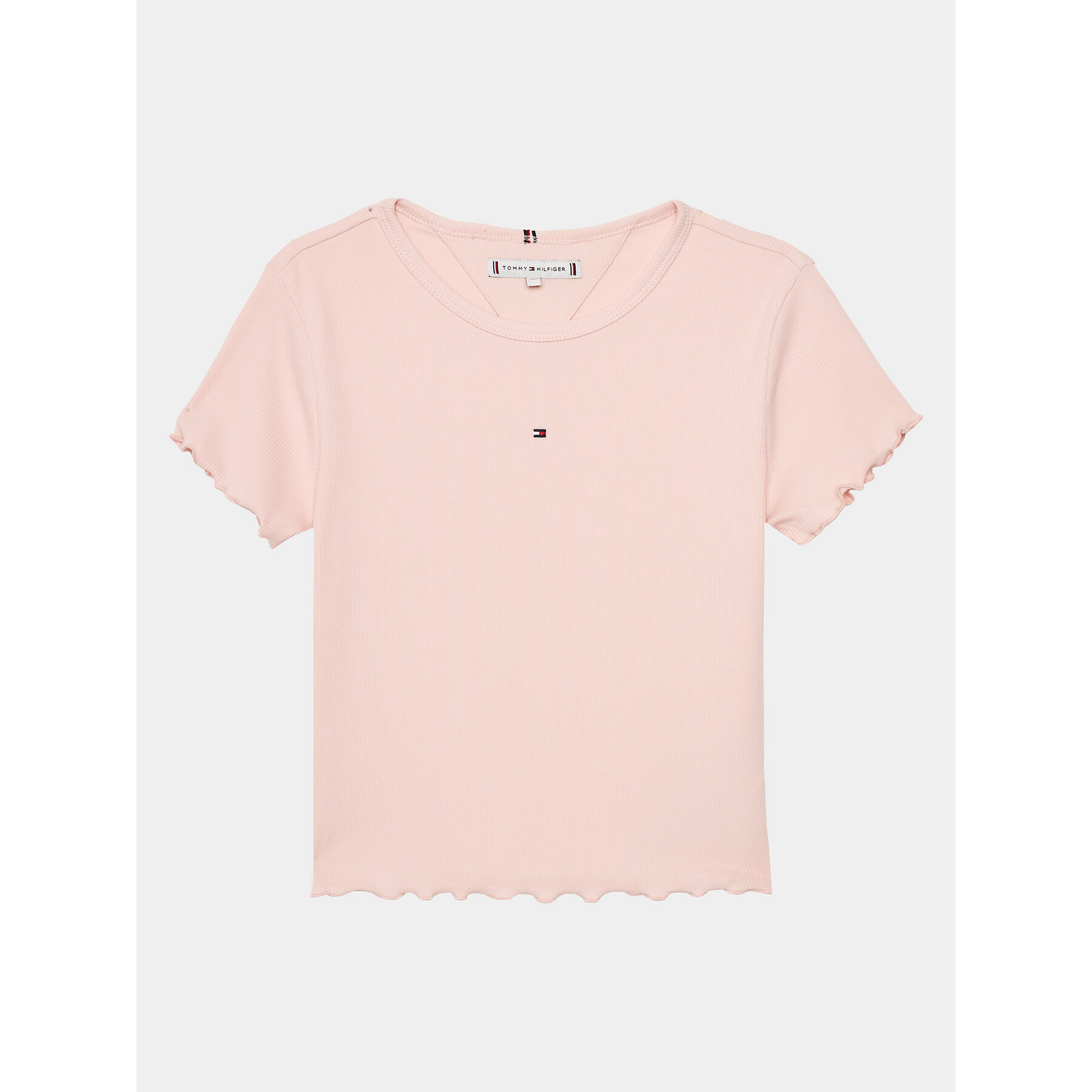 Tommy Hilfiger T-Shirt Essential KG0KG08138 Ροζ Regular Fit