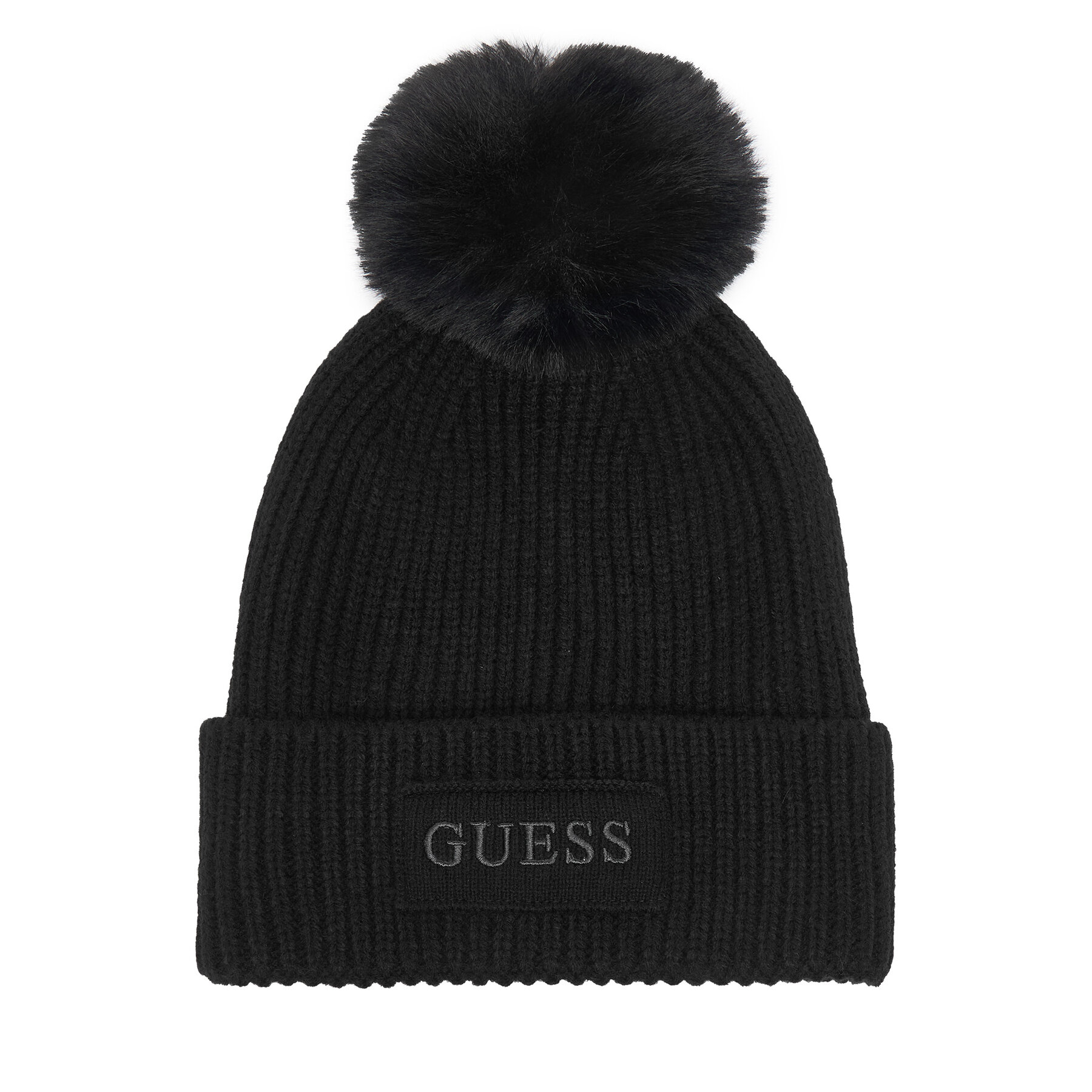 Mütze Guess AW5650 WOL01 Schwarz