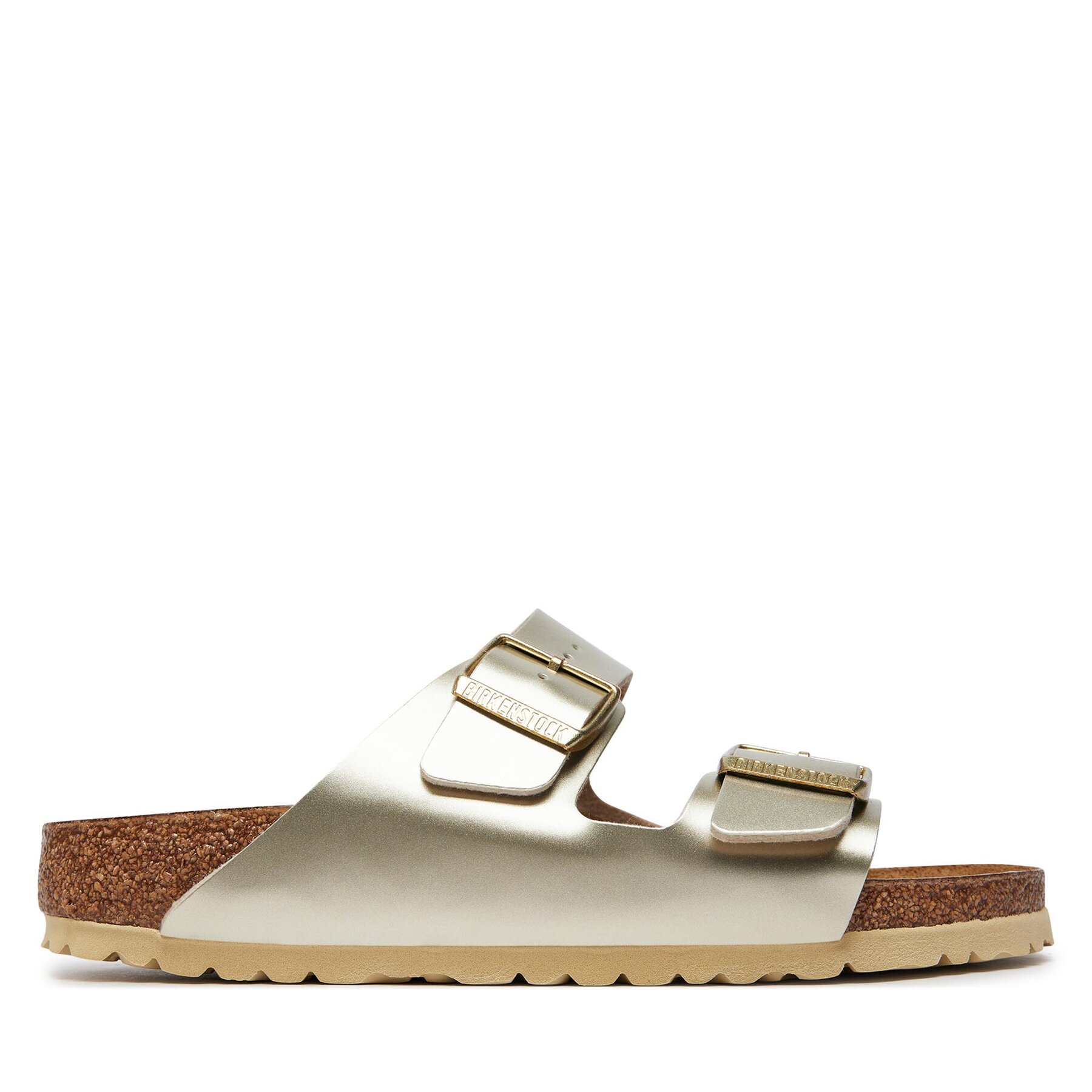 Παντόφλες Birkenstock Arizona Birko-Flor 1014841 D Χρυσό