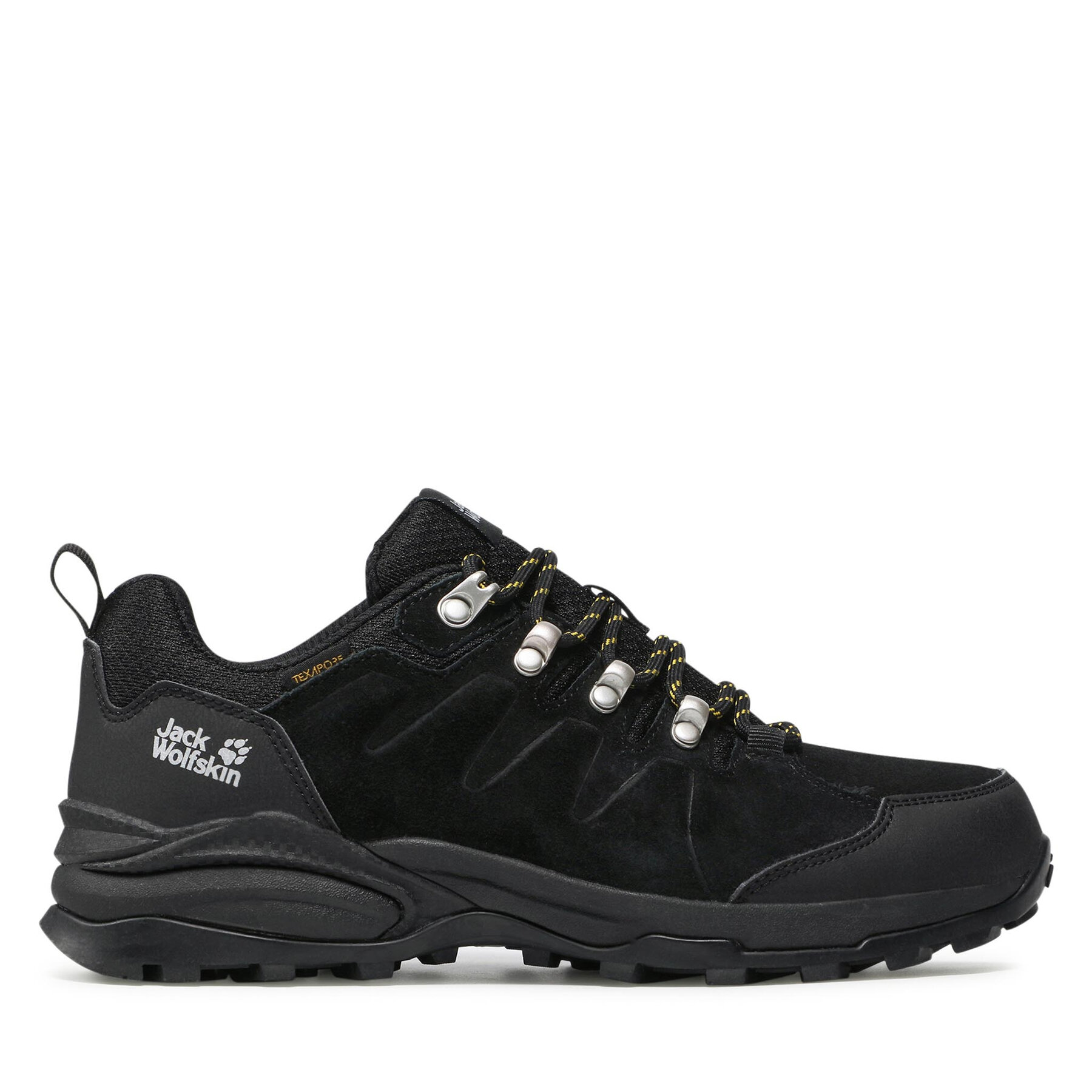 Scarpe da trekking Jack Wolfskin Refugio Texapore Low M 4049851 Nero