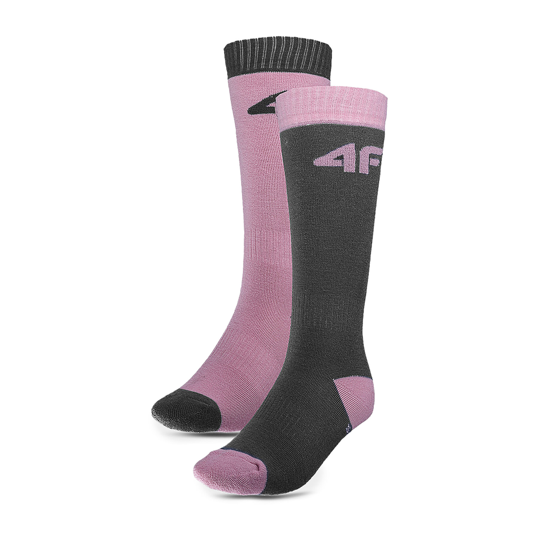 Set di 2 paia di calze da sci 4F 4FJWAW23UFSOF116 Multicolore, Taglia 32_35, taglia : 32_35