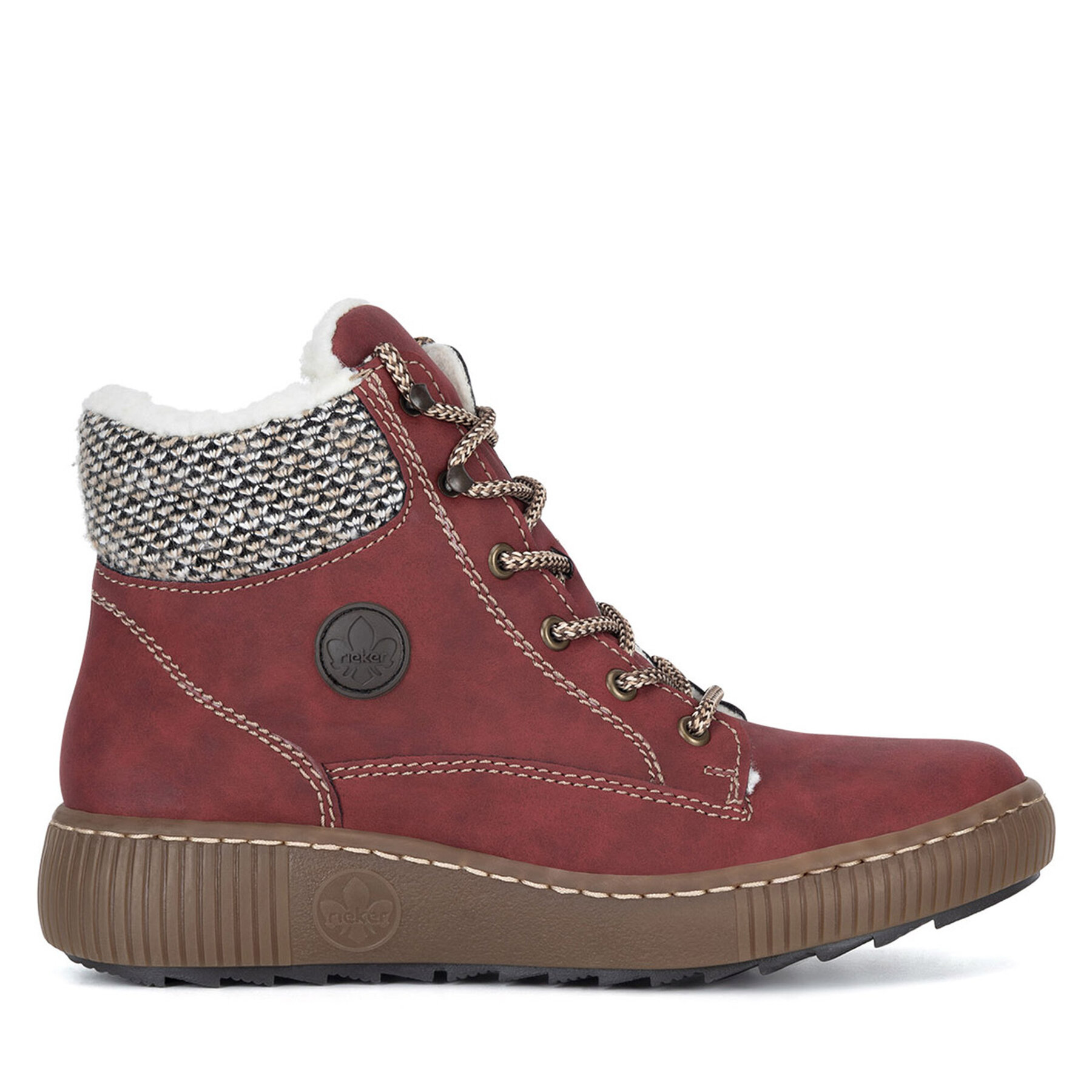 Stövletter Rieker Z6620-33 Röd