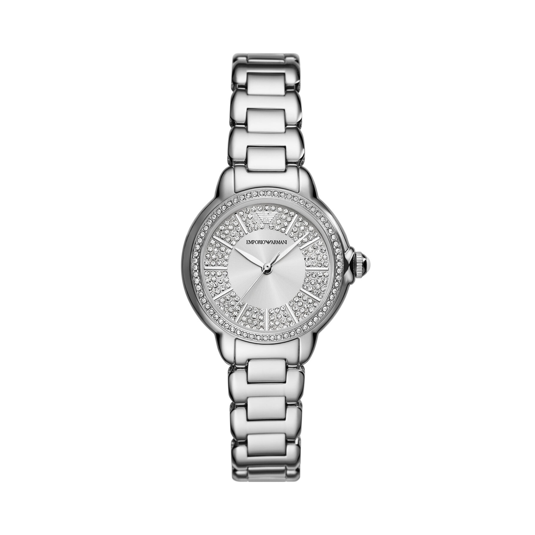 Damski Zegarek Emporio Armani Srebrny Mia AR11632