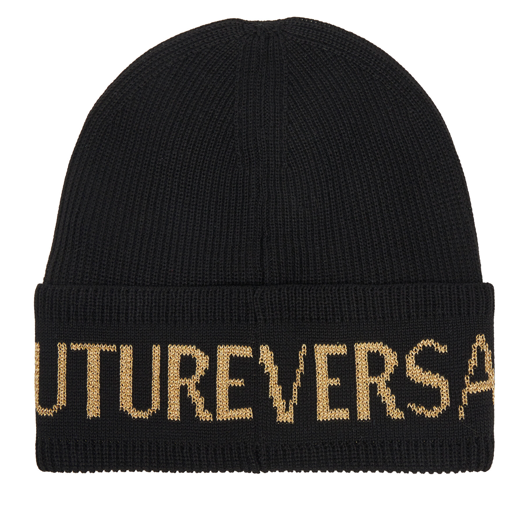 Kapa Versace Jeans Couture Big Beanie 79YAZK40 Crna