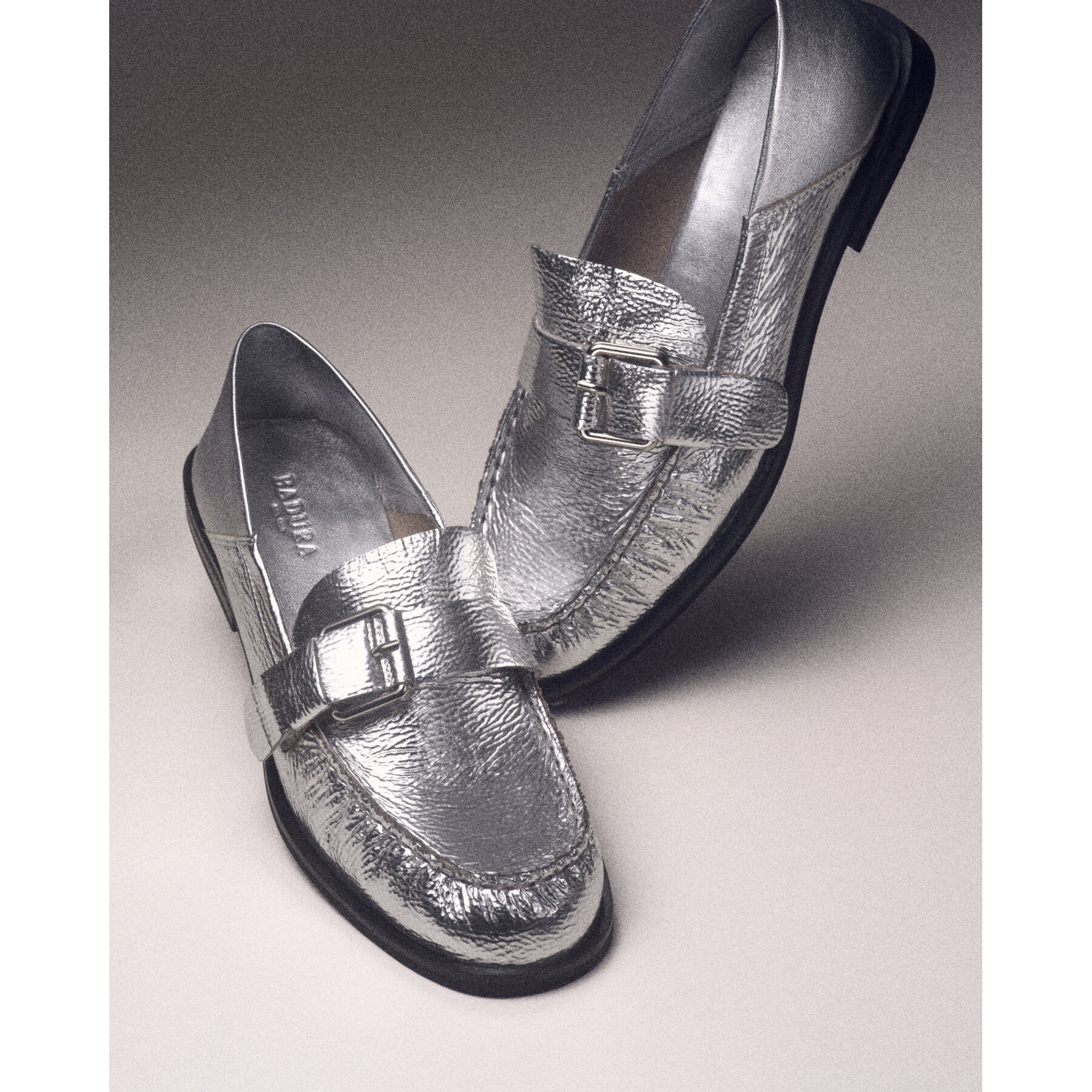 Badura Μοκασίνια Badura CAMELLIA-V1792-255 Ασημί