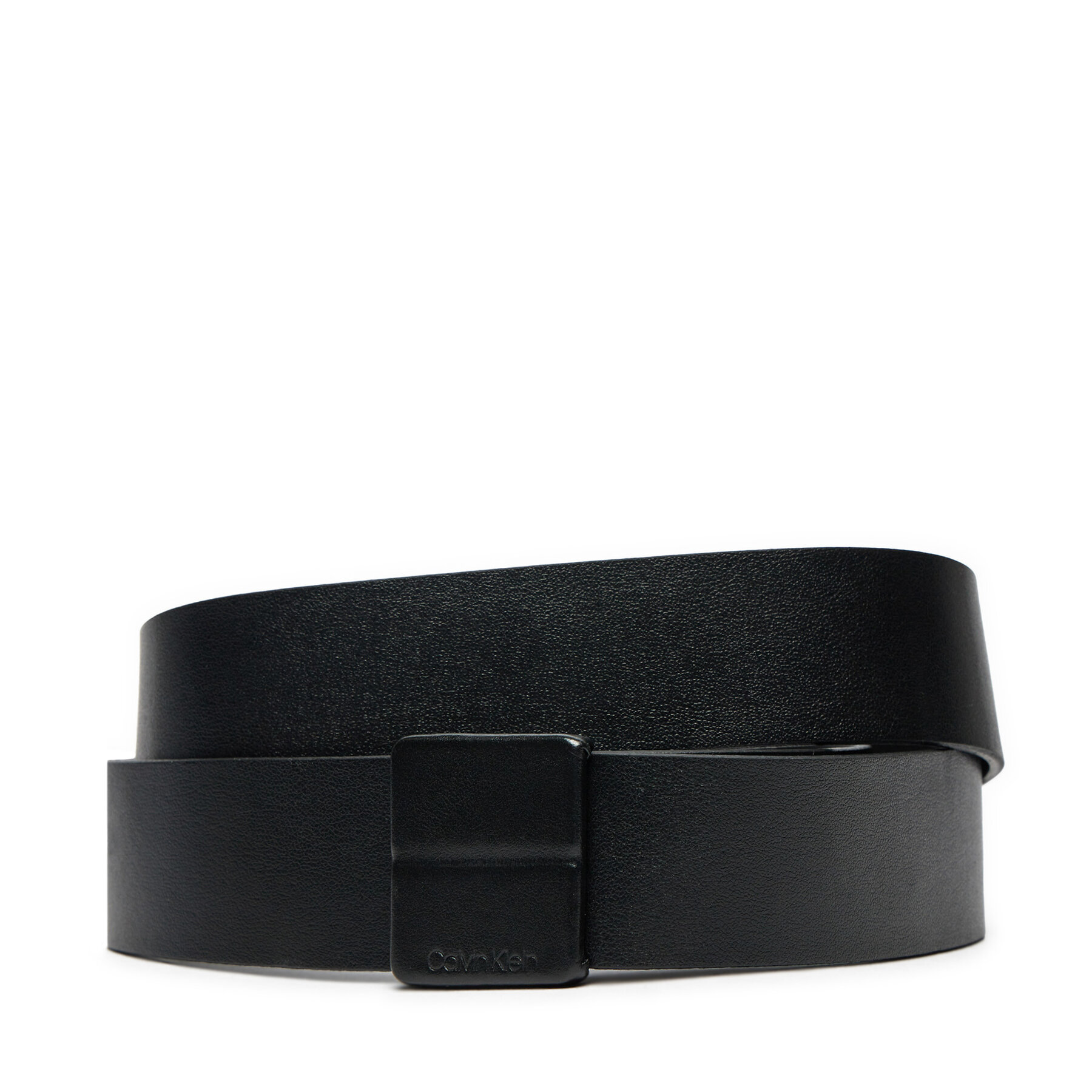 Pánský pásek Calvin Klein Iconic Plaque 35Mm K50K512320 Černá