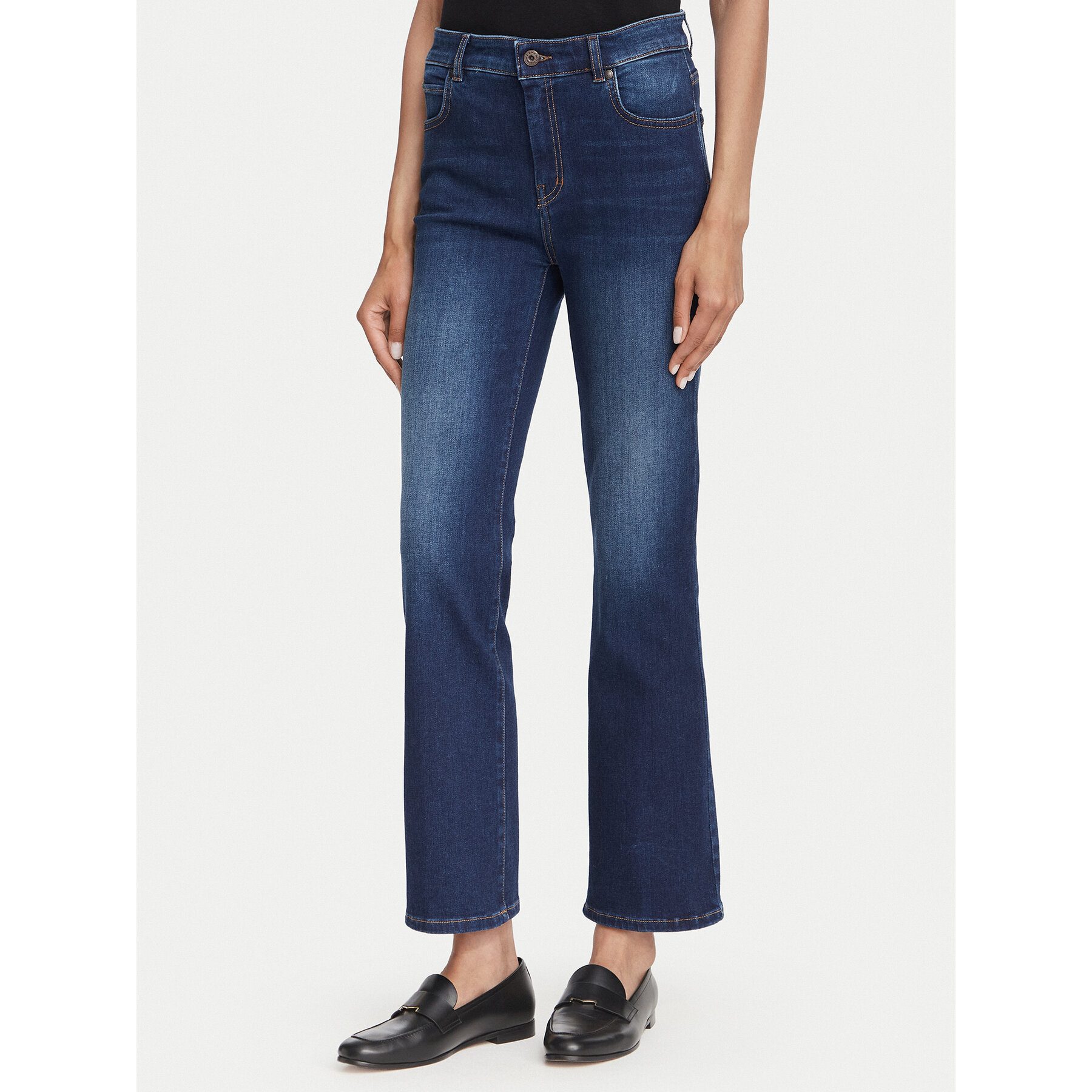 Weekend Max Mara Jeans Rapallo 2625186051 Dunkelblau Bootcut Fit
