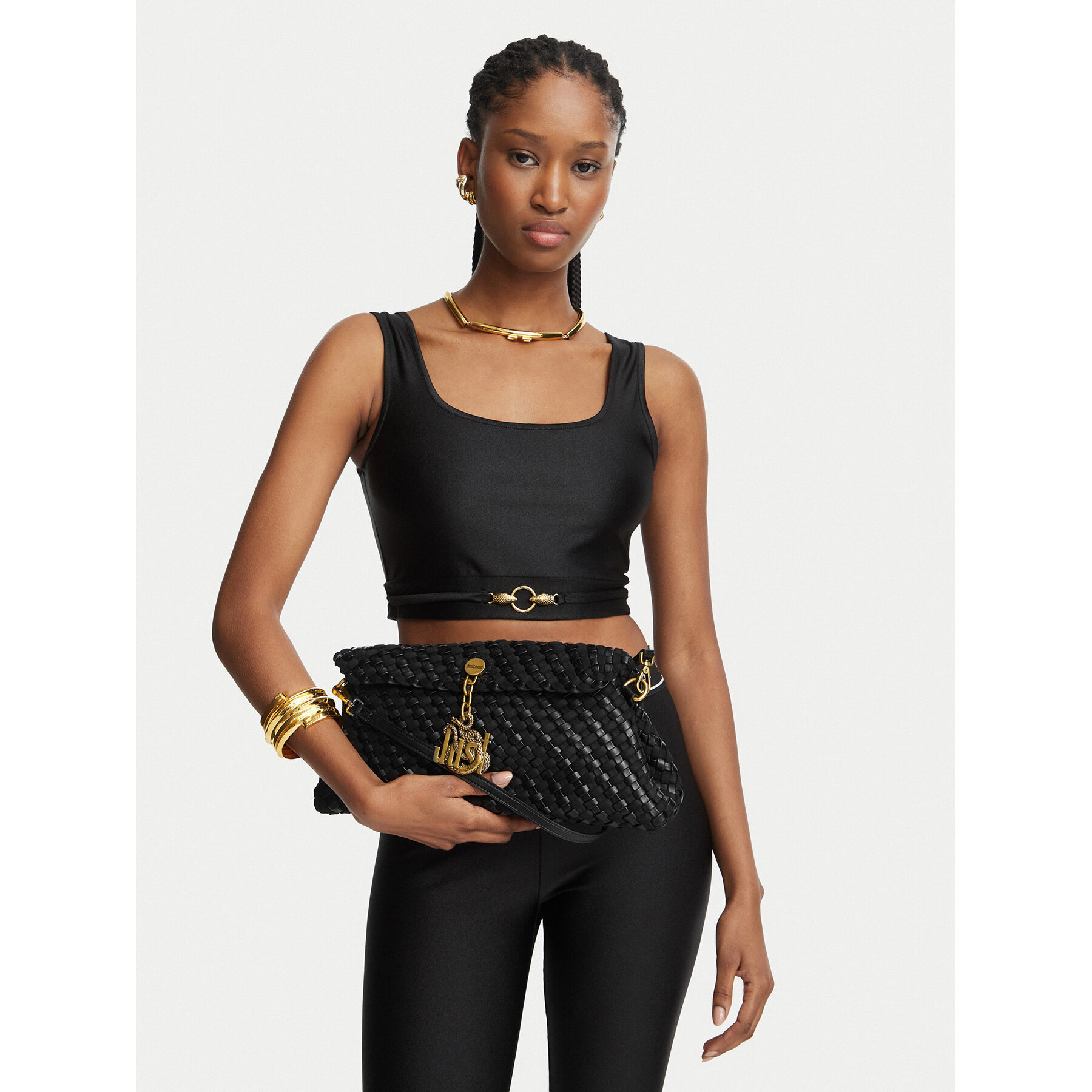 Torbica Just Cavalli 81RA4BO4 ZSE81 Crna