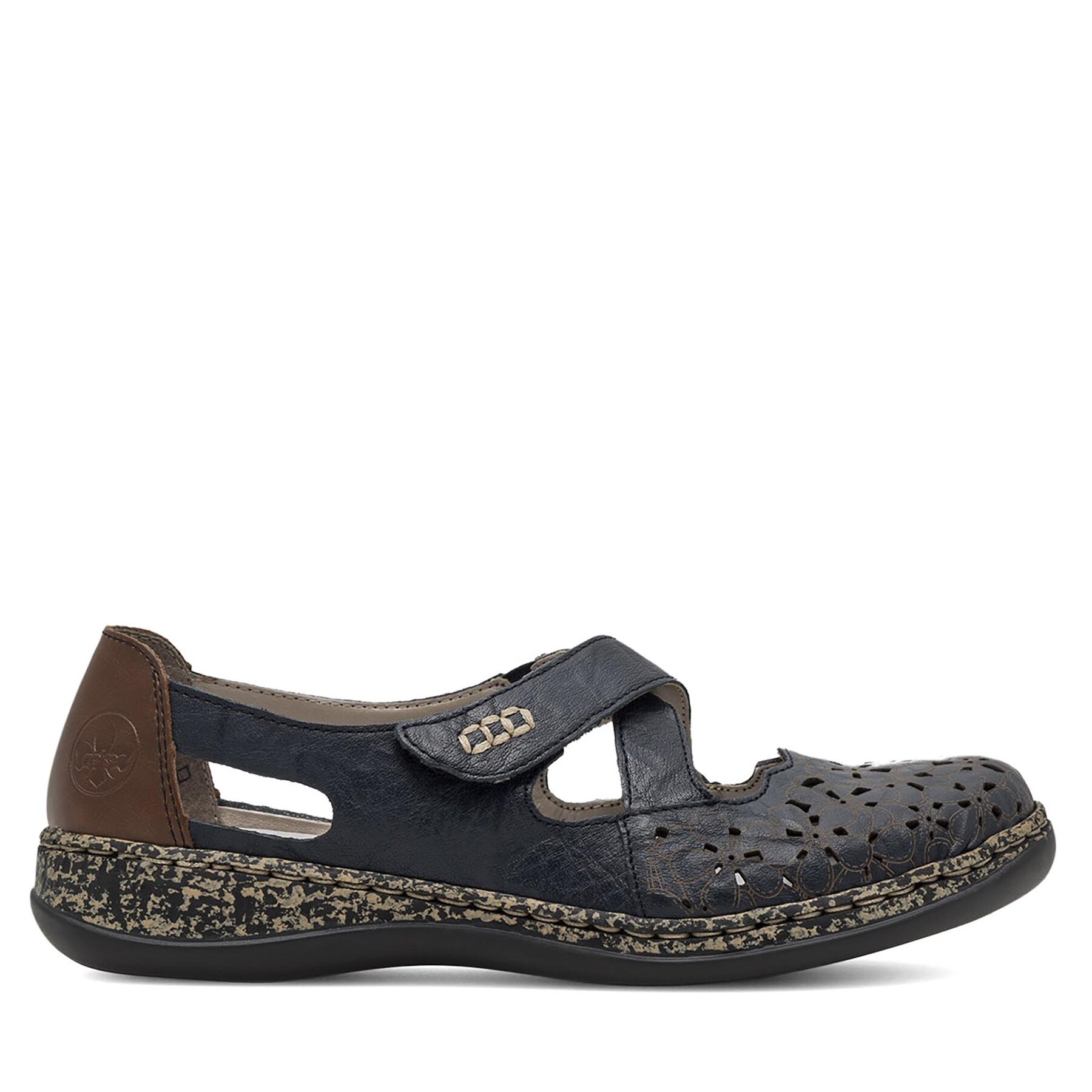 Κλειστά παπούτσια Rieker 463H4-14 Σκούρο μπλε