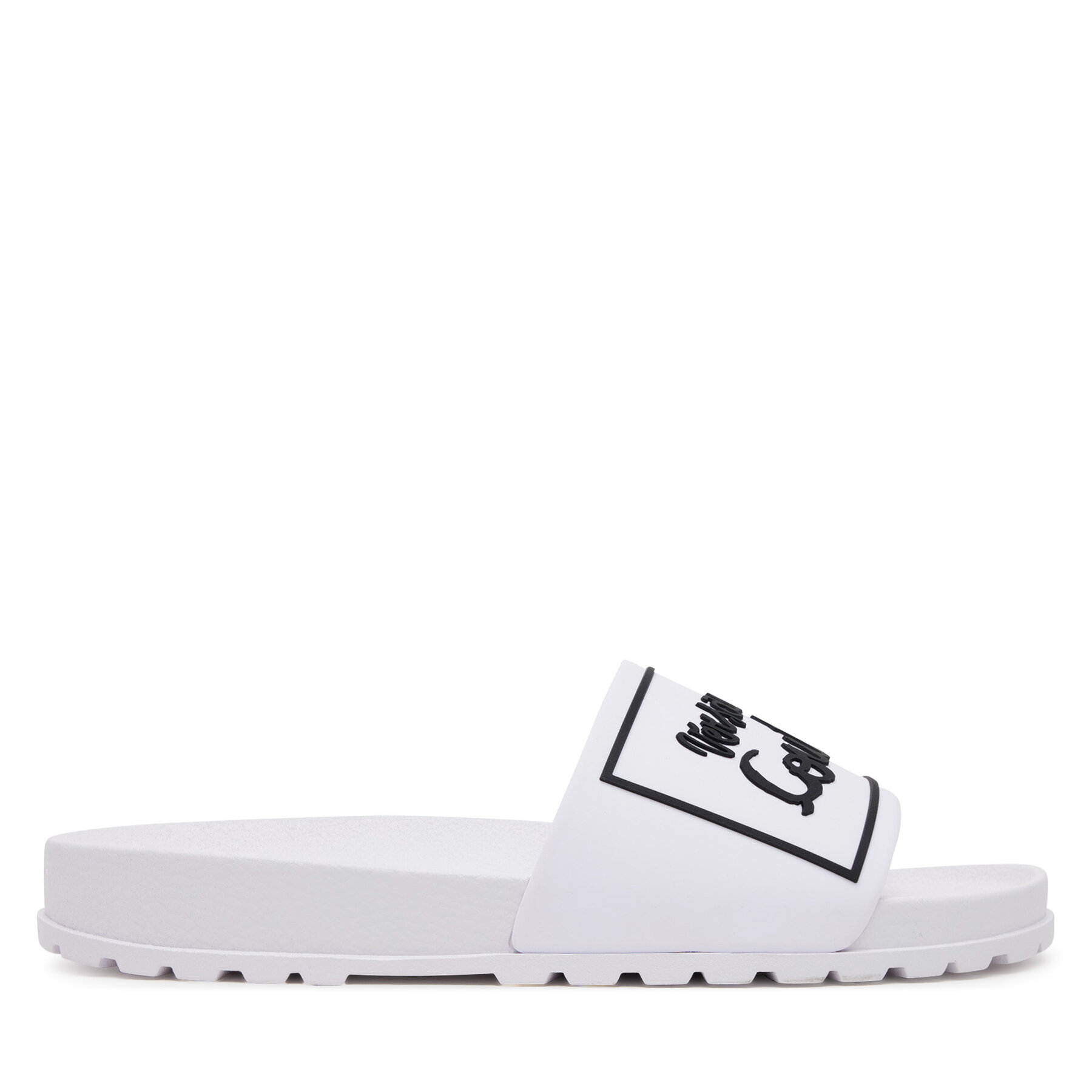 Šľapky Versace Jeans Couture 78VA3SQ2 Biela