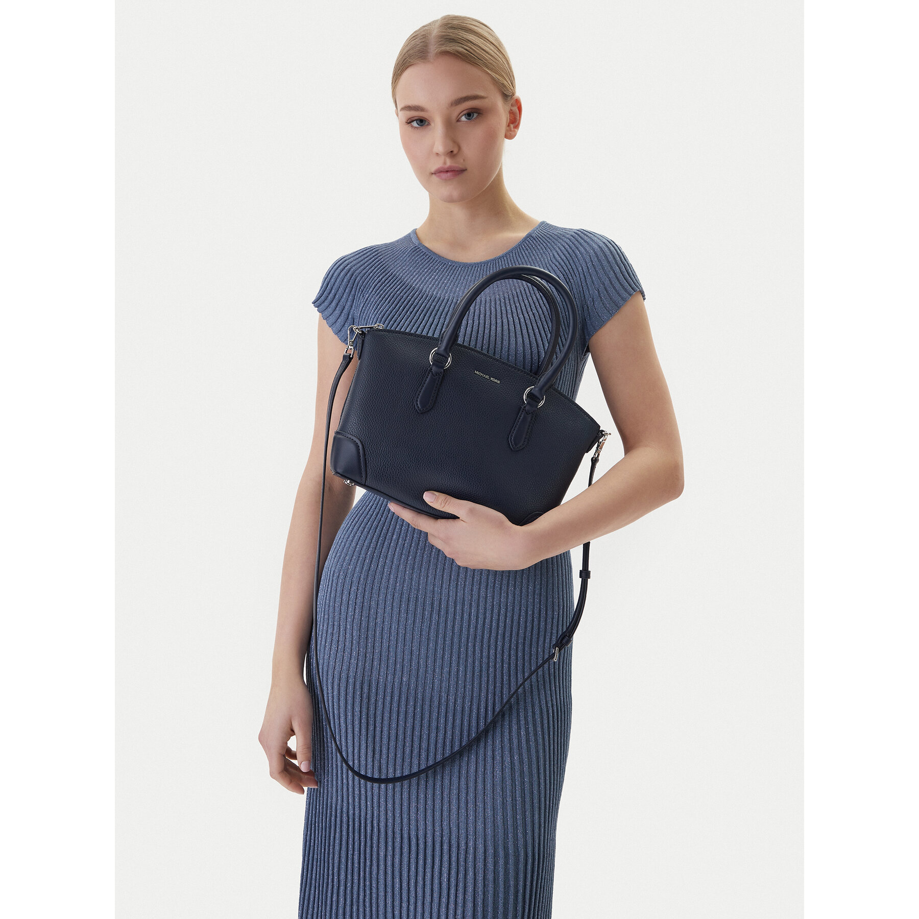 Geantă MICHAEL Michael Kors 30R6S1WS8V Bleumarin