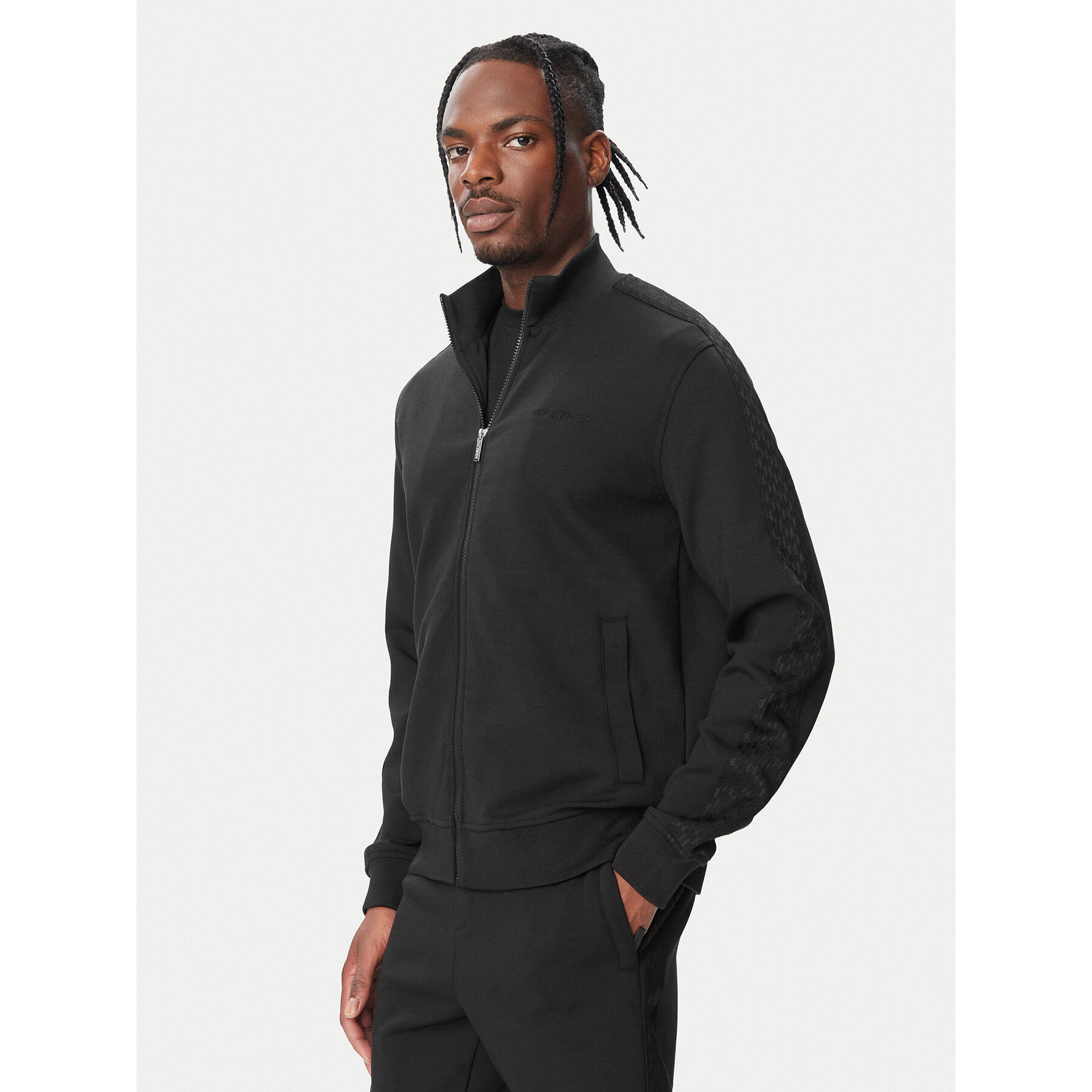 KARL LAGERFELD Sweatshirt 705011 564902 Schwarz Regular Fit