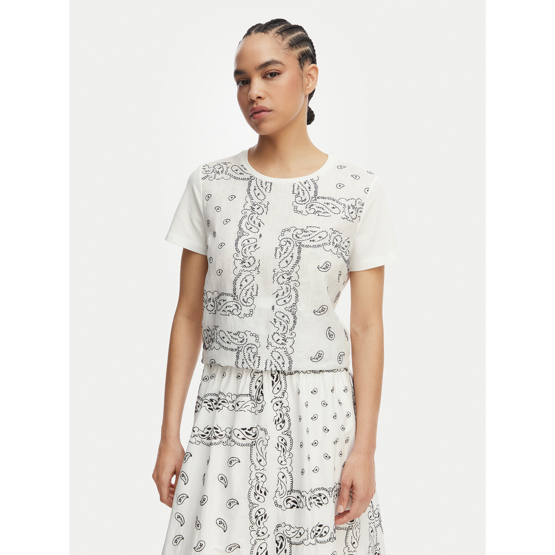 Weekend Max Mara T-Shirt Genio 2615941072 Weiß Regular Fit