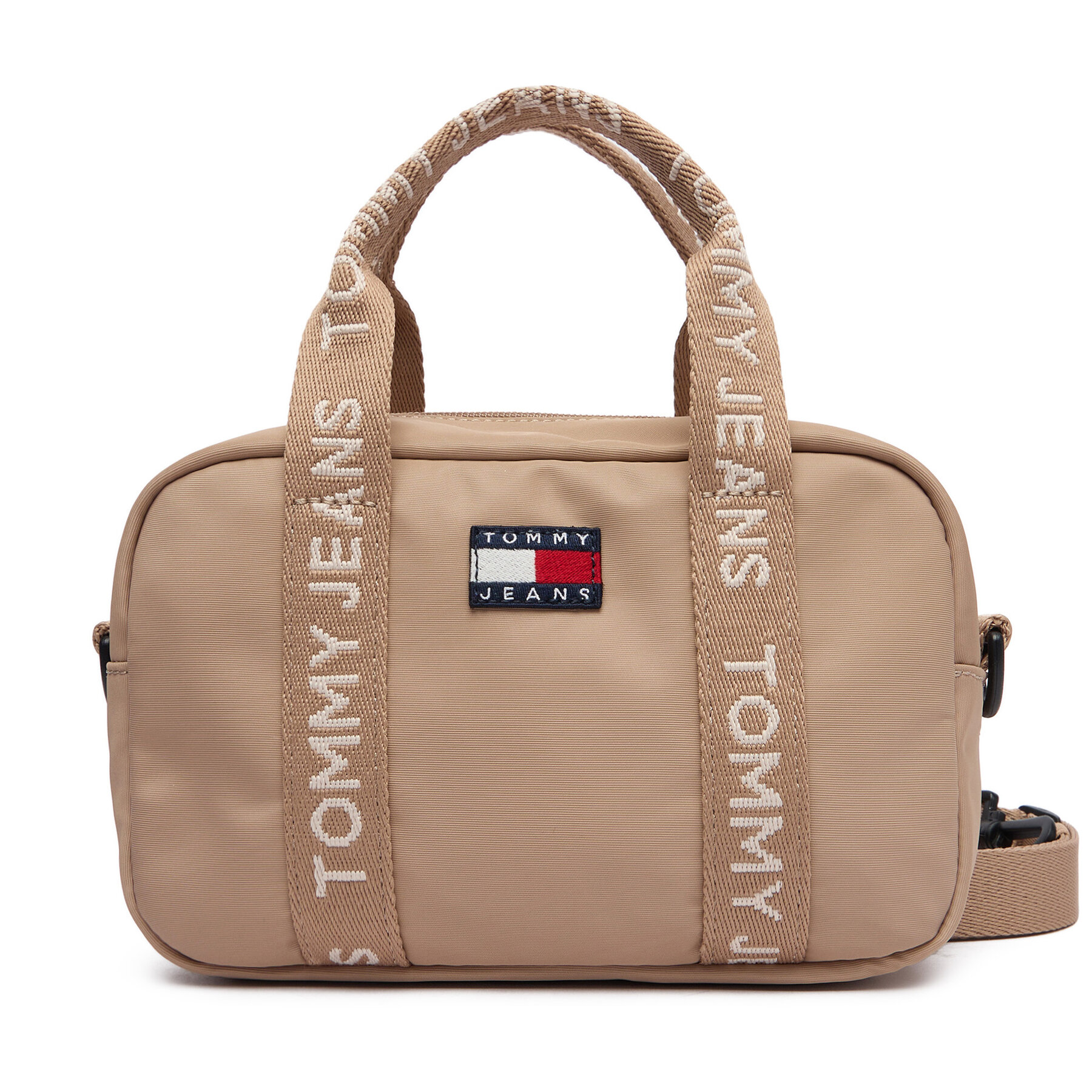 Geantă Tommy Jeans Tjw Ess Daily Crossover AW0AW17889 Bej