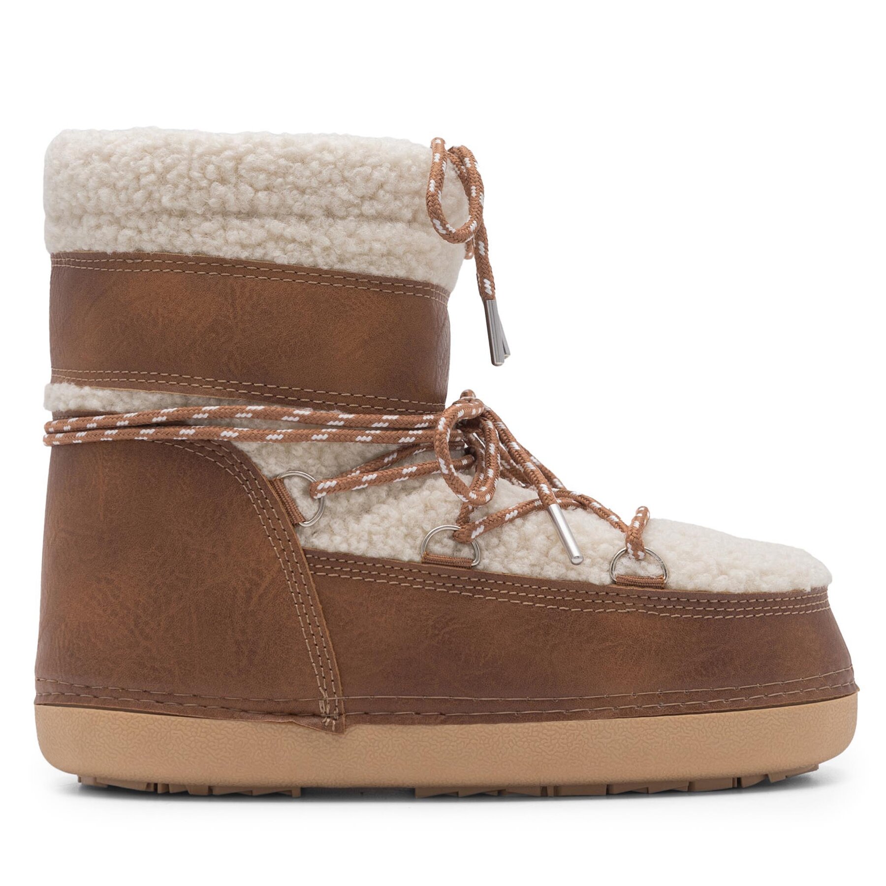 Μπότες Χιονιού Jenny Fairy NS904B-01 Καφέ