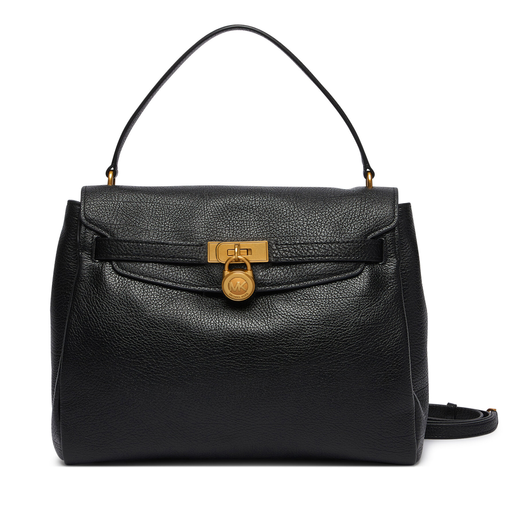 Torbica MICHAEL Michael Kors Hamilton 30F6ANXS7E Crna