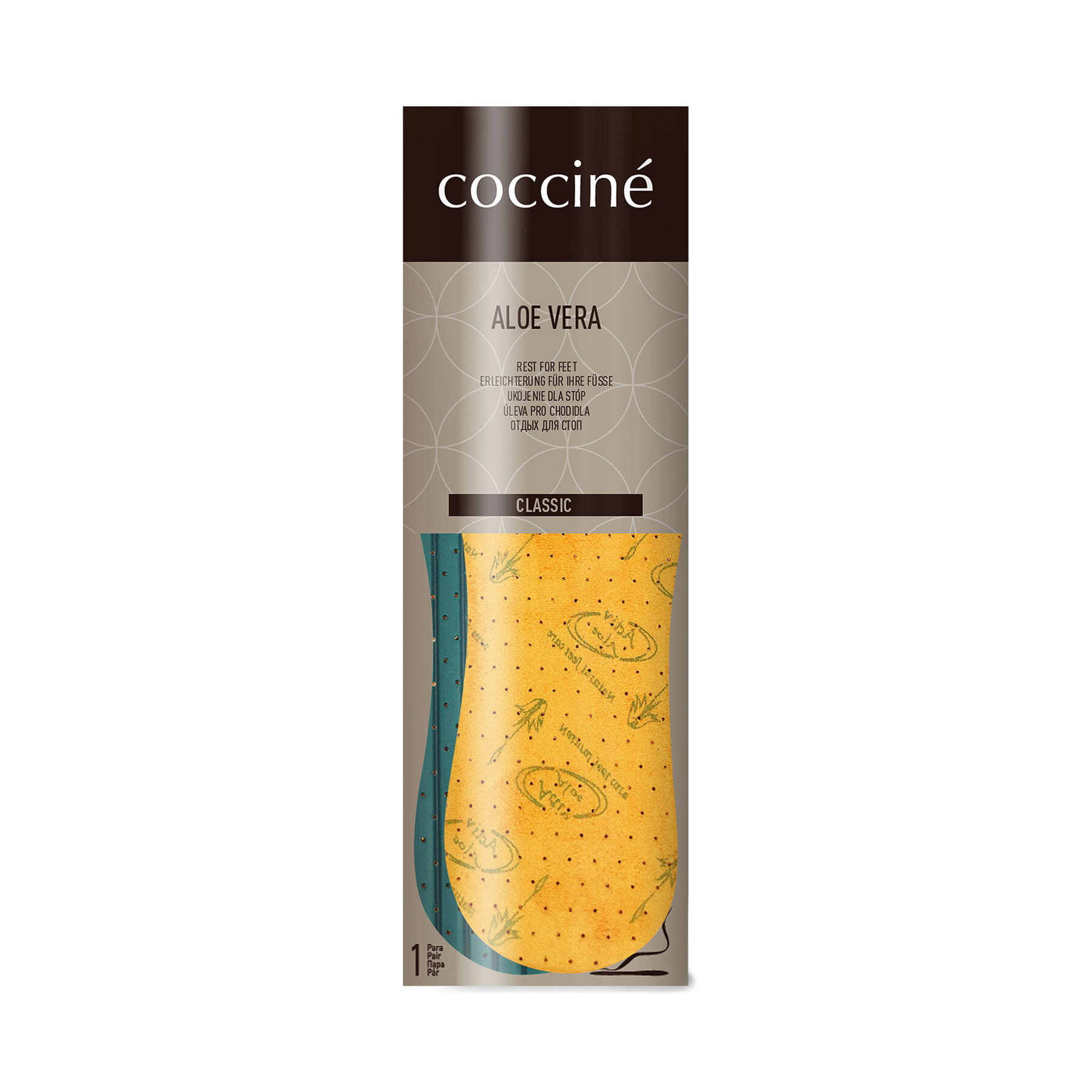 Coccine Πάτοι Coccine Aloe Vera Καφέ