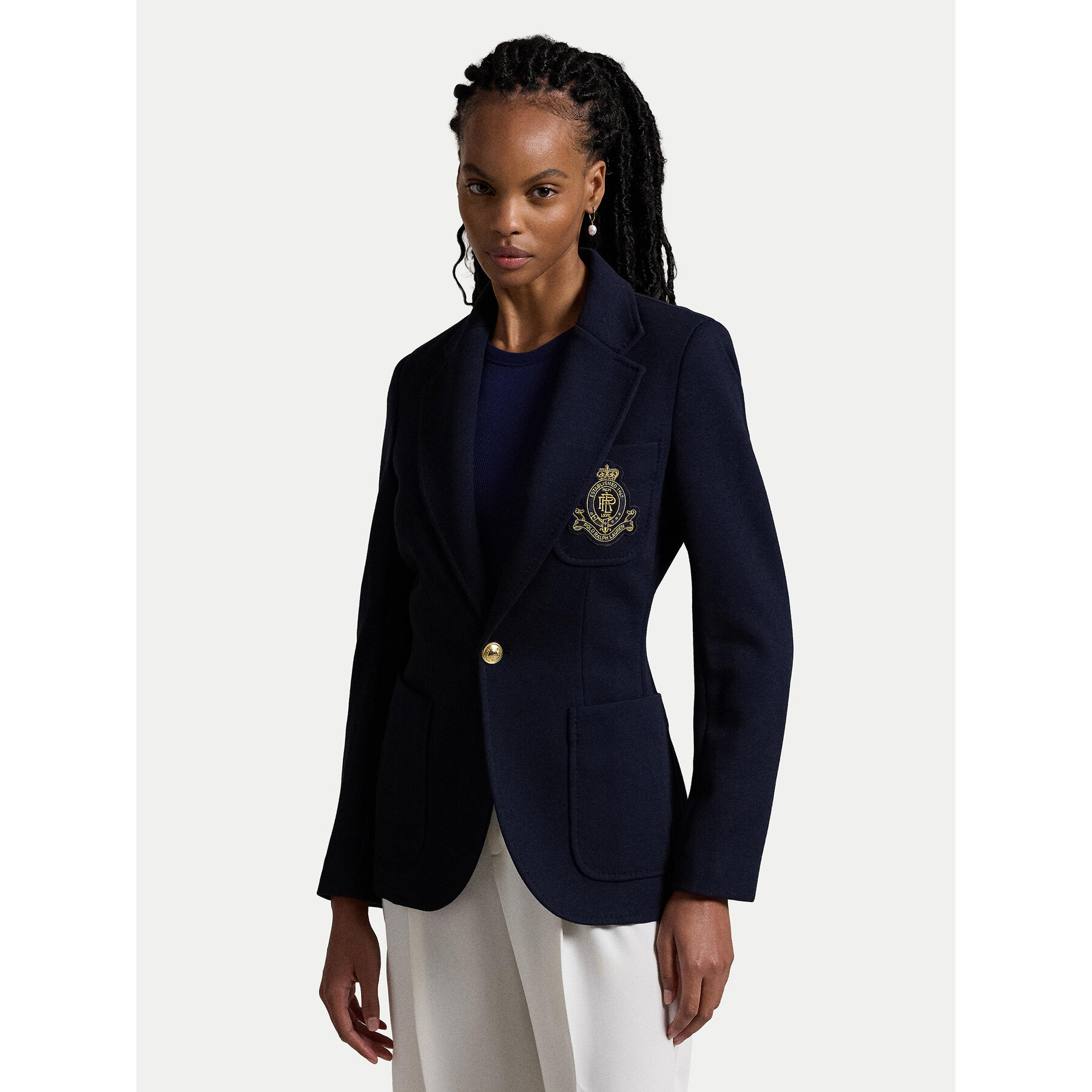 Polo Ralph Lauren Sakko 211910133001 Dunkelblau Slim Fit