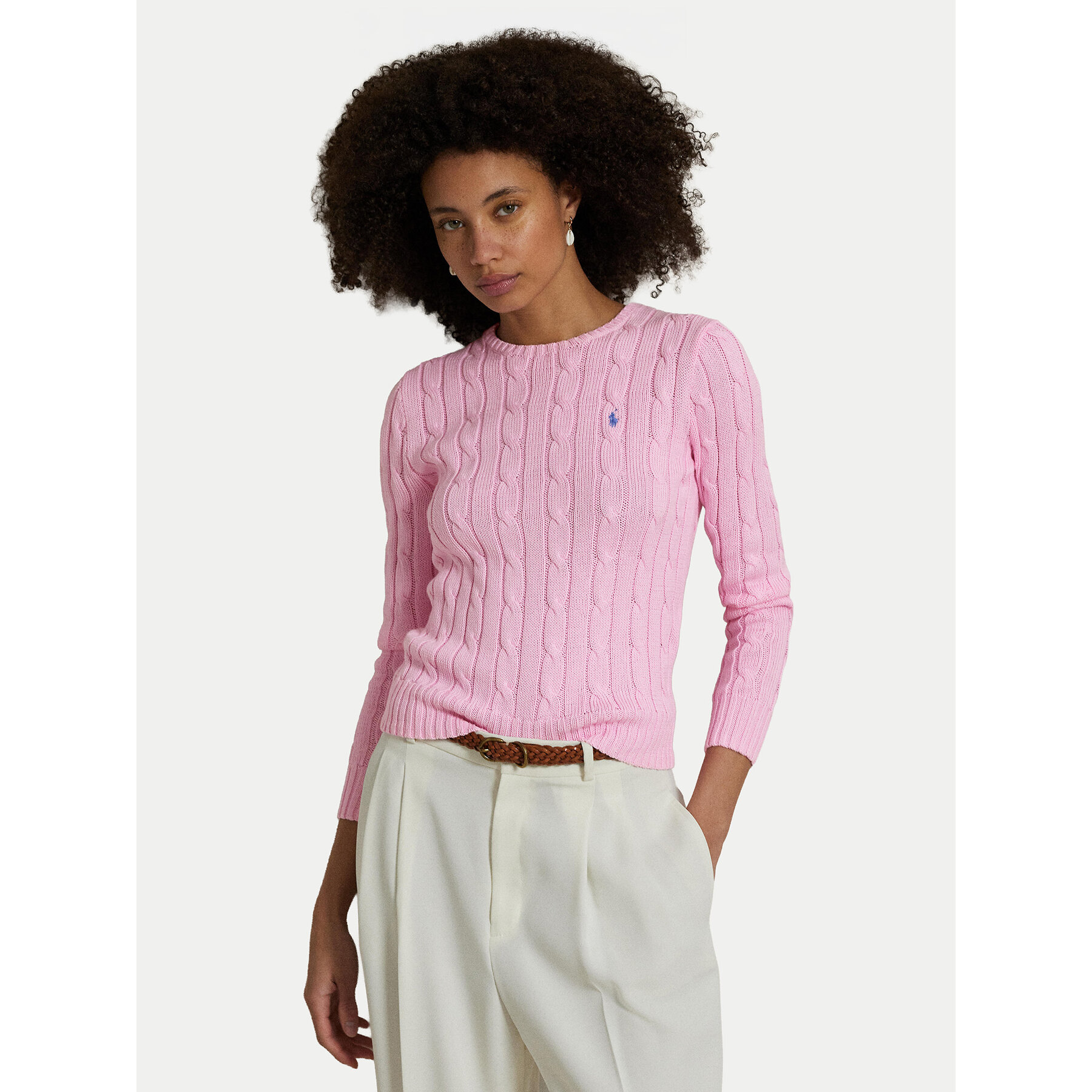 Polo Ralph Lauren Pullover 211971869010 Hellrosa Slim Fit