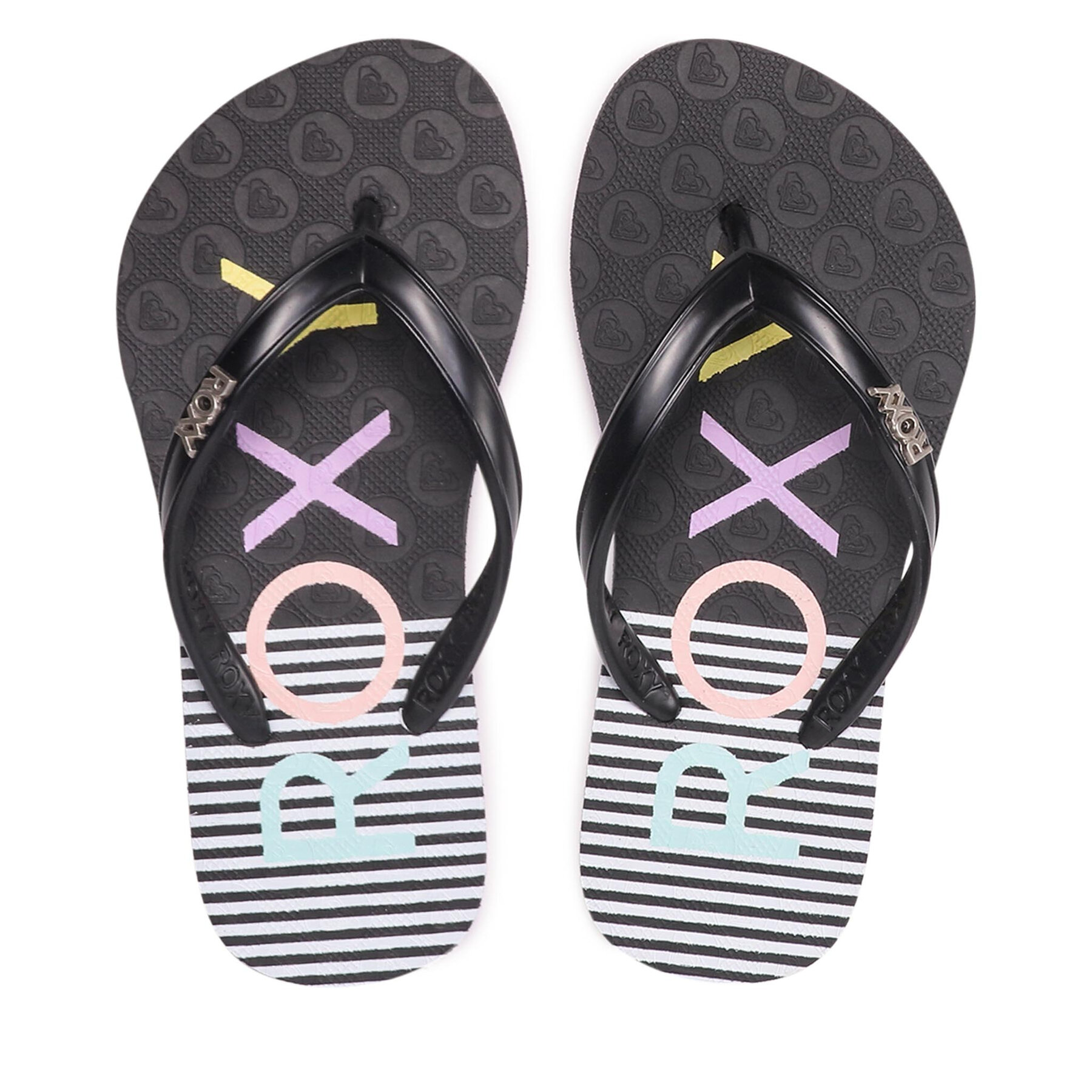 Gyerek Flip-flops Roxy, Méret: 28, Fekete, ARGL100283