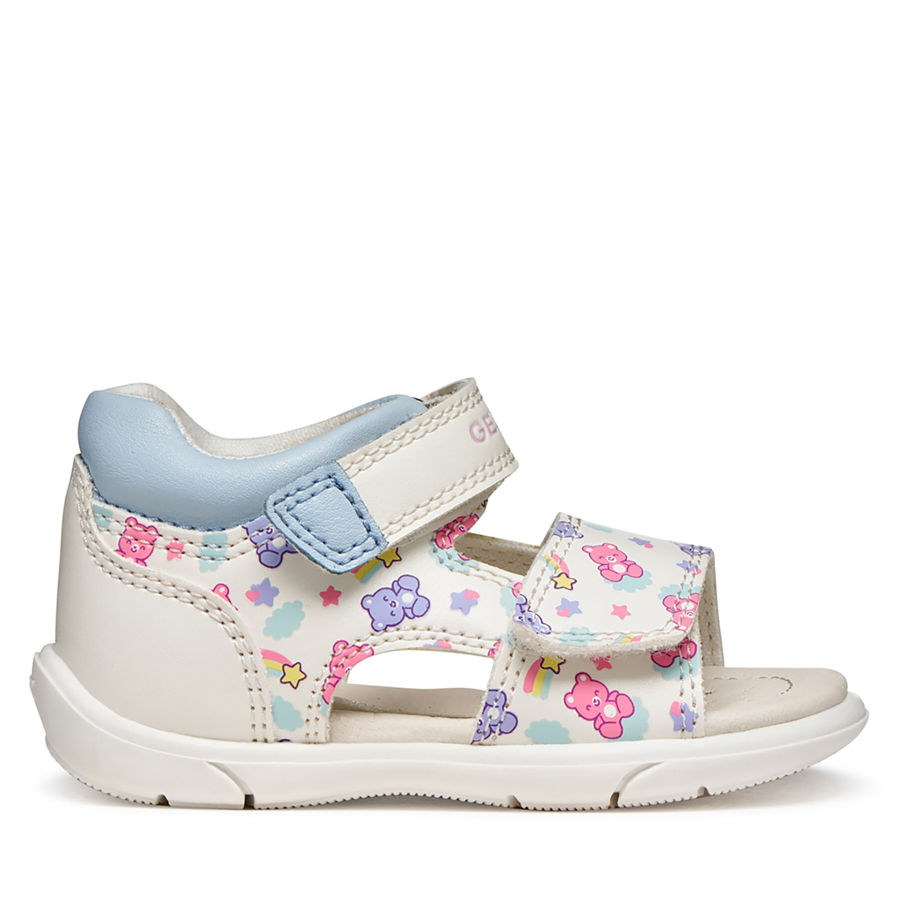 Σανδάλια Geox B Sandal Zapito Girl B556FC 05404 C0270 Λευκό