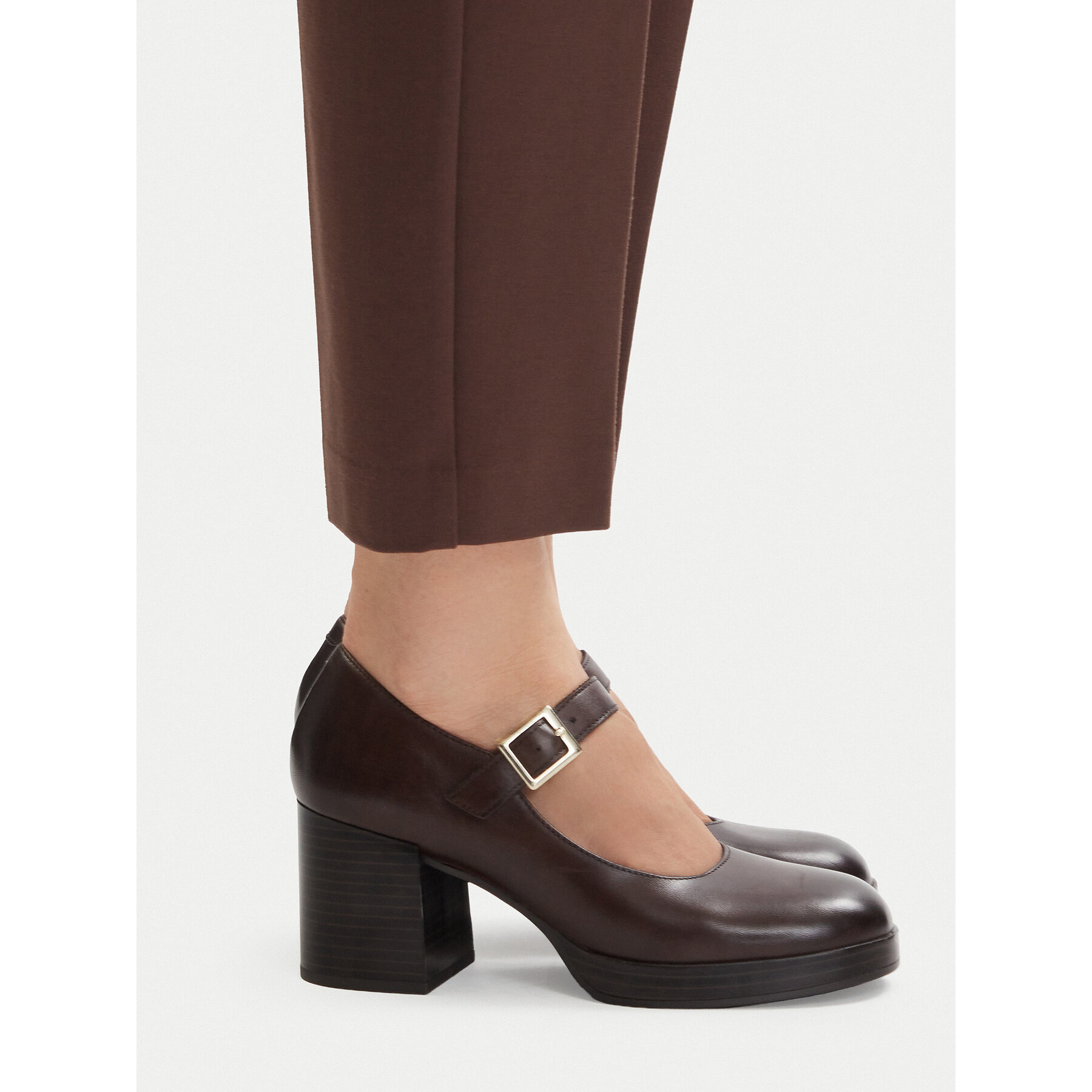 Pantofi pumps Lasocki CEO-WB-ROSA-SH-01 Maro